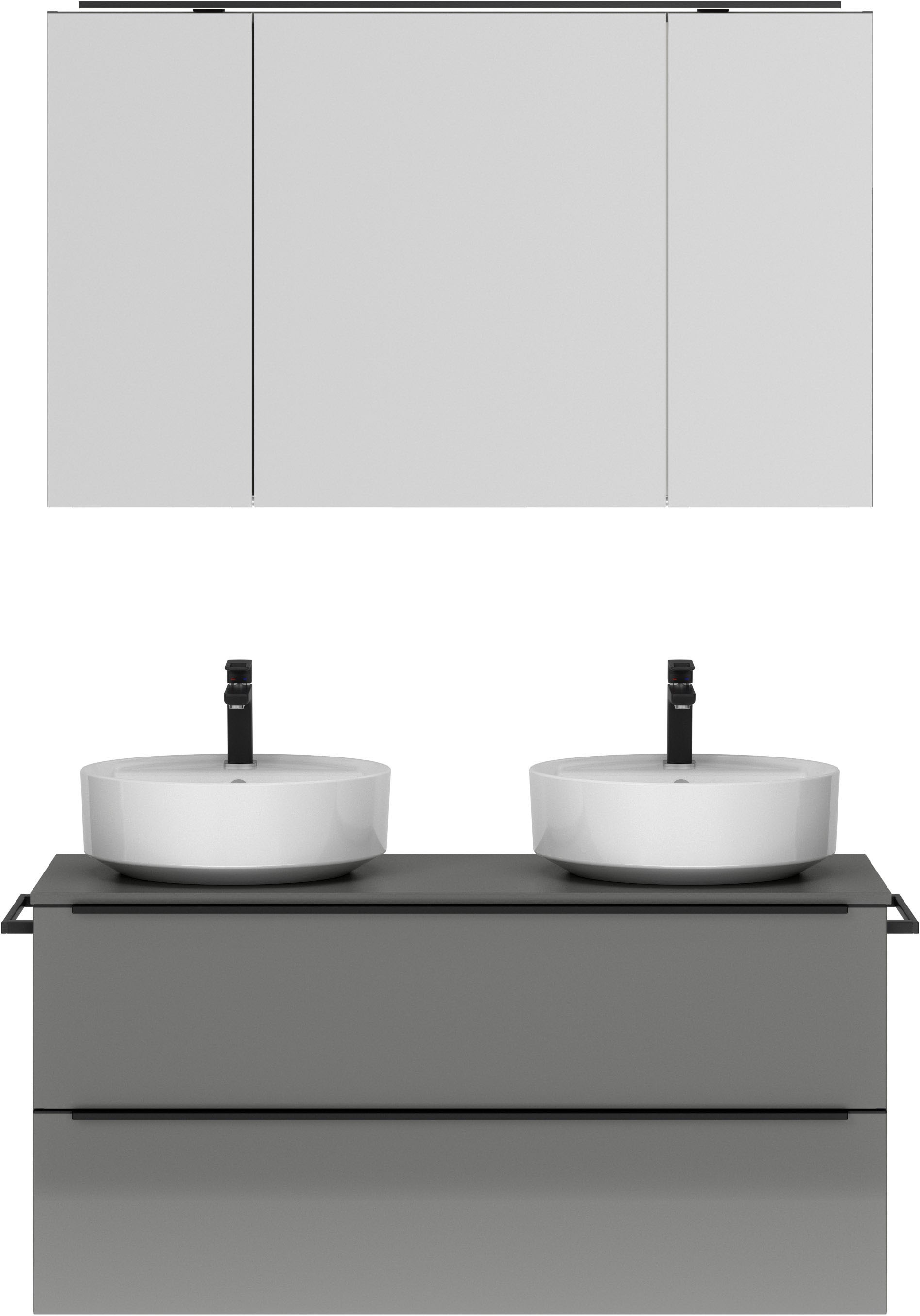 nobilia Badmöbel-Set "Alvene" vormontiert, mit Soft-Close, 2 Stk. tlg. günstig online kaufen