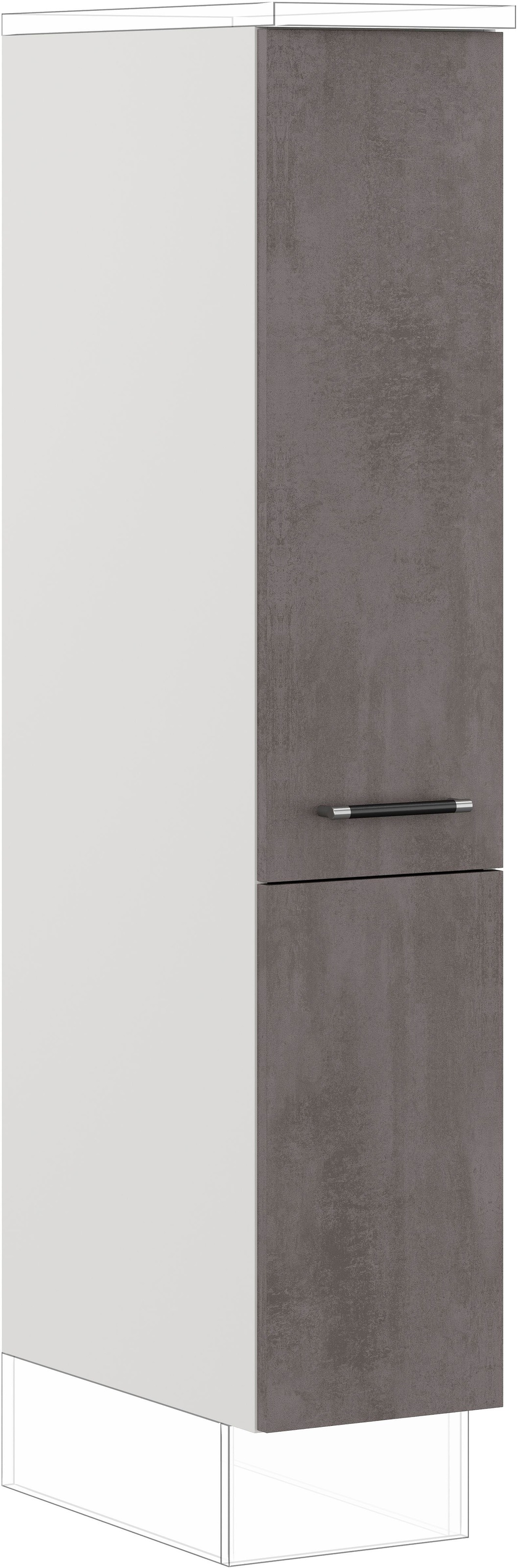 IMPULS KÜCHEN Apothekerschrank ""Prag", Breite/Höhe: 30/147,5 cm, mit Soft- günstig online kaufen