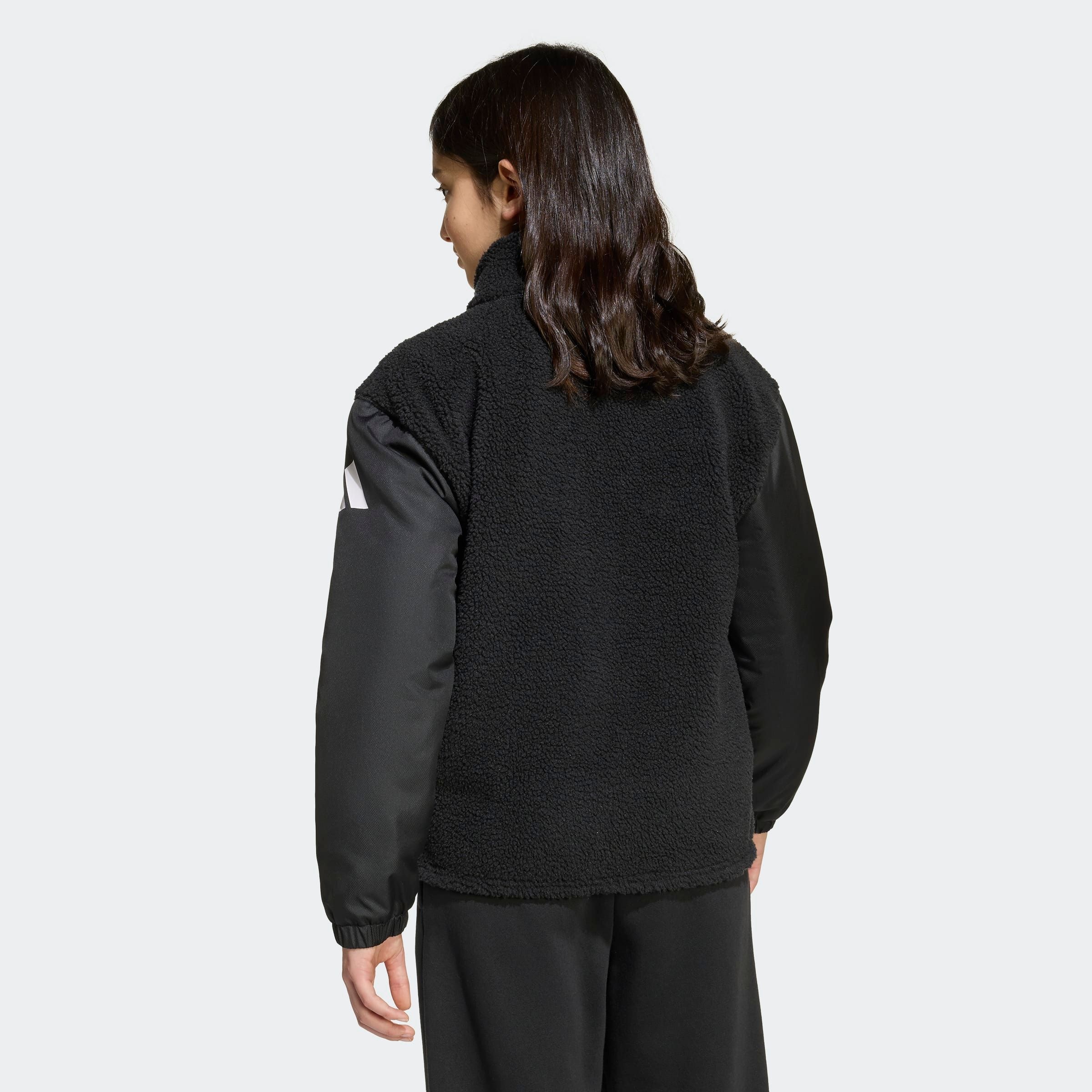 adidas Sportswear Fleecejacke »J SHERPA JKT«