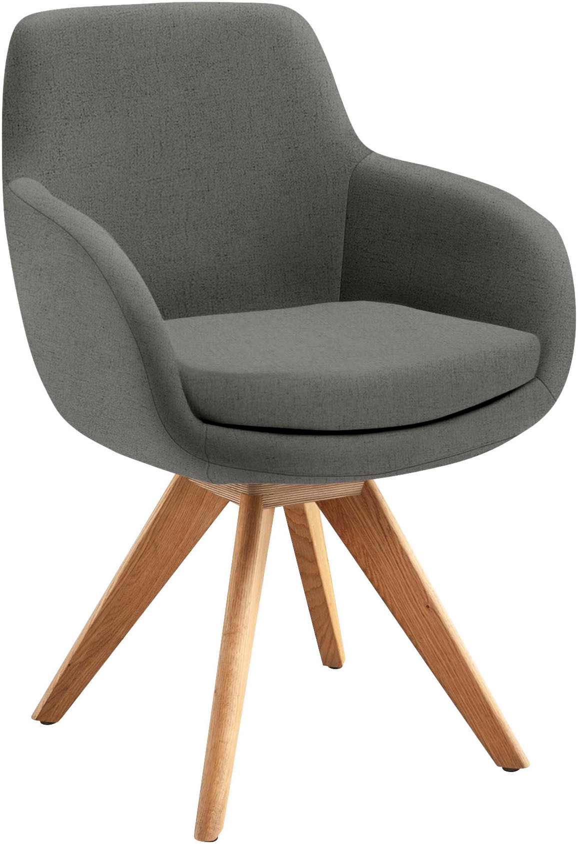 Musterring Esszimmerstuhl "Tavia" (Set) 2 Stk.Stativgestell Eiche Bianco, D günstig online kaufen