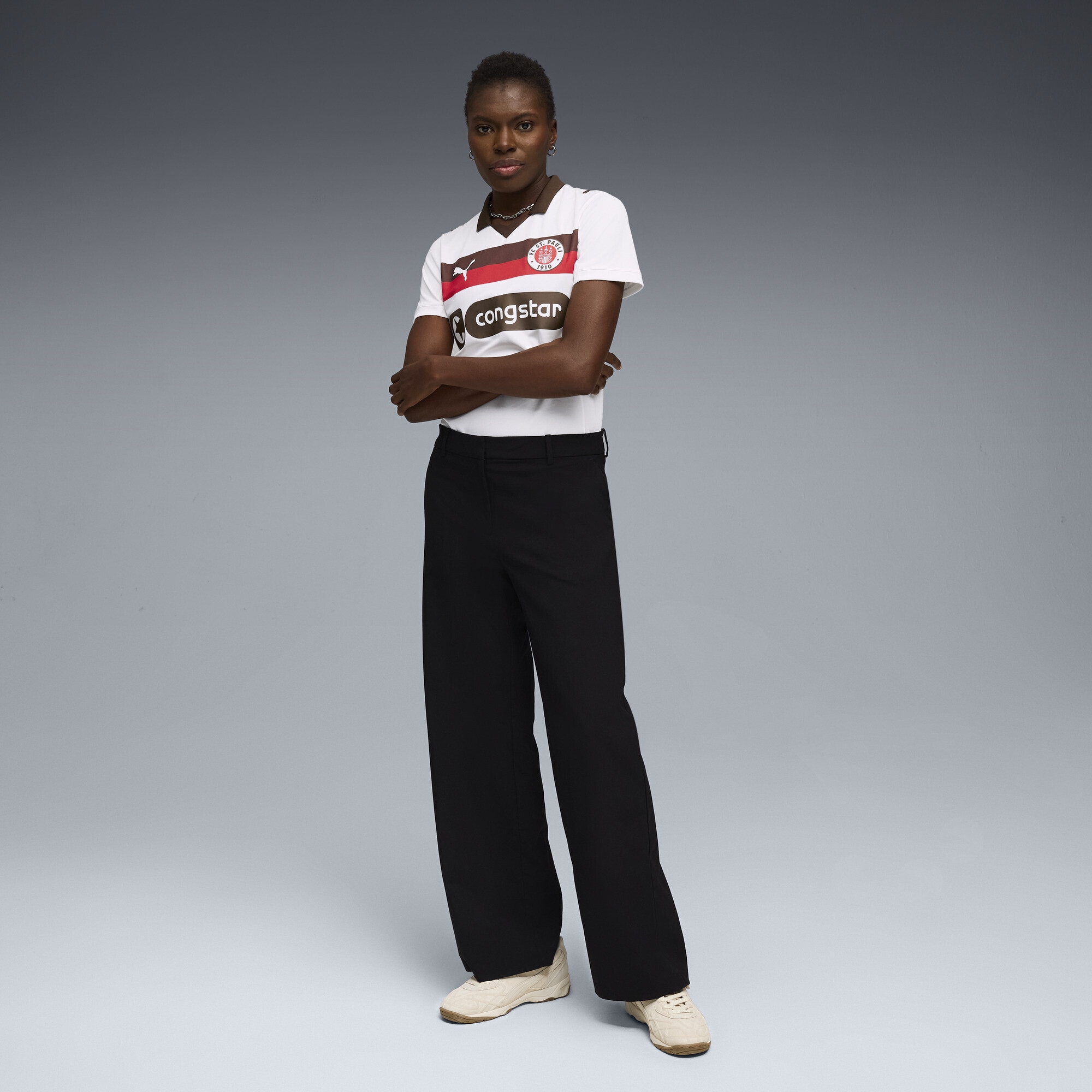 PUMA Poloshirt »FC St. Pauli 25/26 Auswärtstrikot Damen«