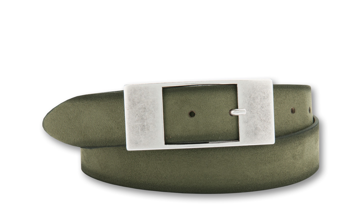 BERND GÖTZ Ledergürtel »Ledergürtel mit dekorativer, flächiger Designschließe«