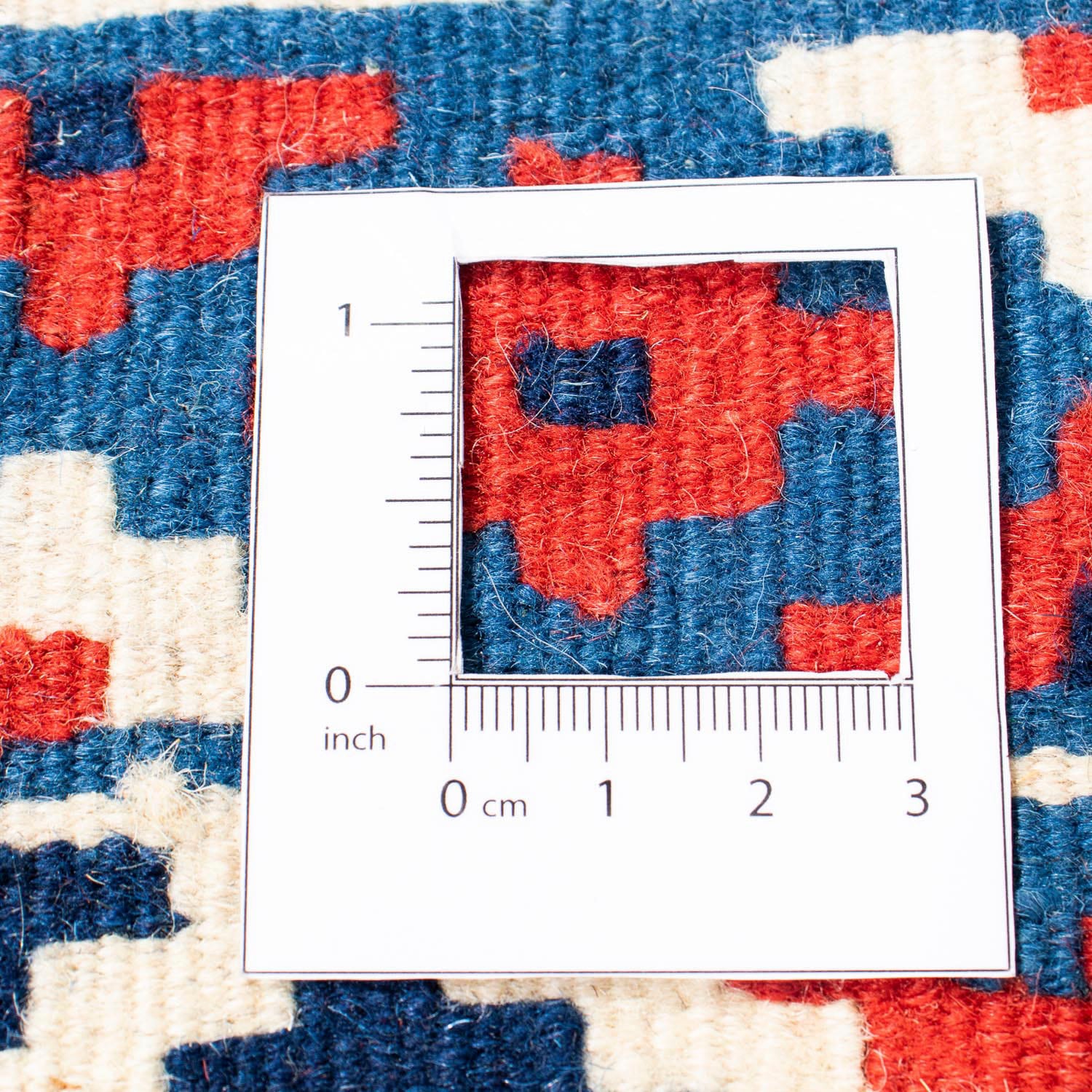 morgenland Wollteppich »Kelim - Oriental quadratisch - 99 x 95 cm - dunkelblau«, quadratisch, Wohnzimmer, Einzelstück