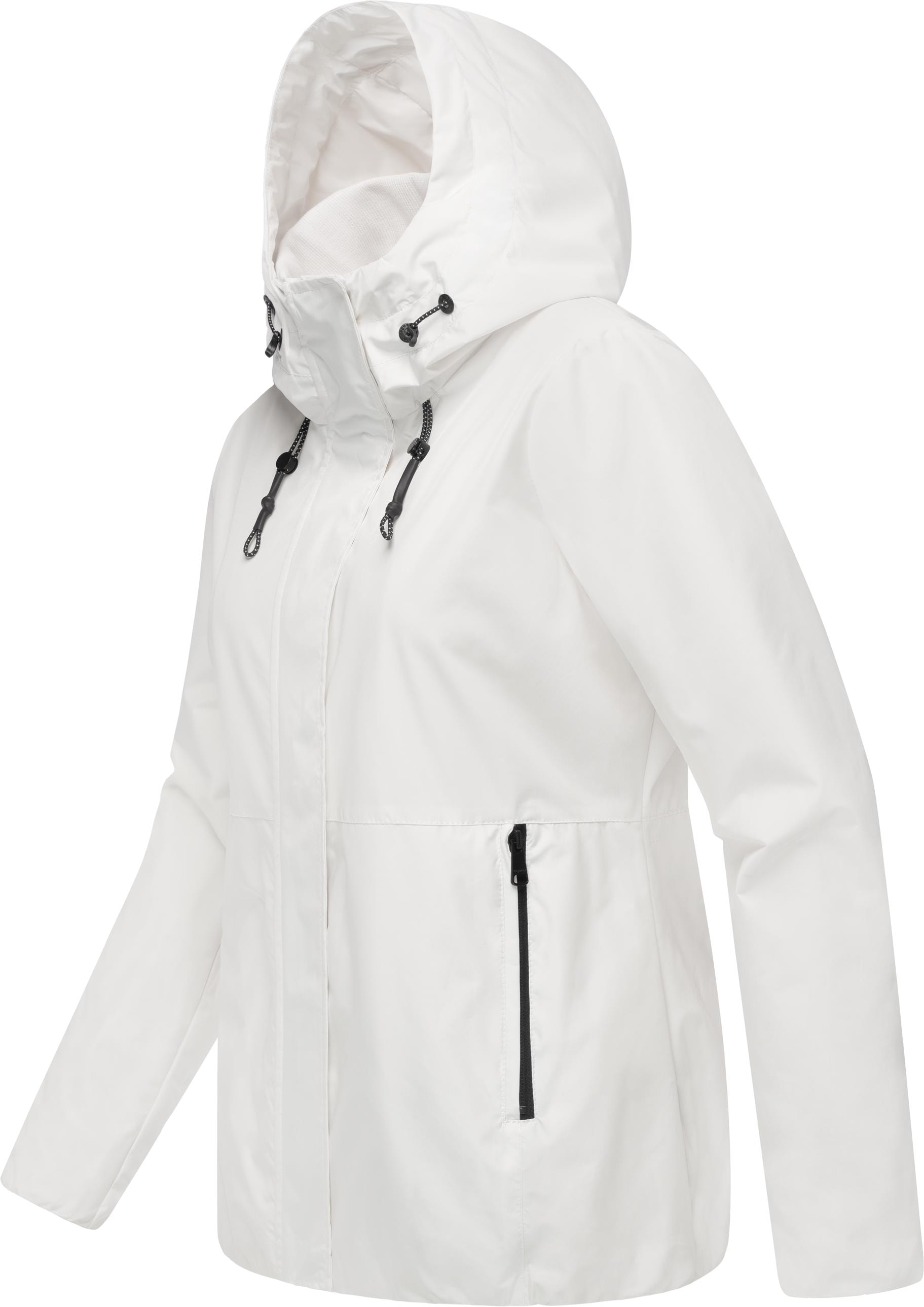 Ragwear Outdoorjacke »Sunniva Light«, mit Kapuze, Wasserdichte und atmungsaktive Damen Übergangsjacke