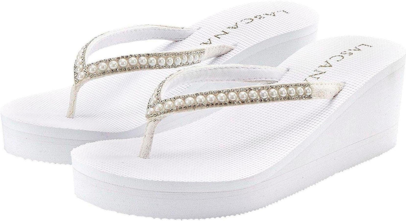 LASCANA Badezehentrenner "Sandale, Badeschuh, Pantolette, Badelatsche, Flip günstig online kaufen