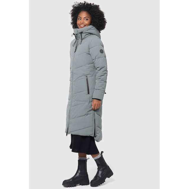 Marikoo Winterjacke »Benikoo«, langer Winter Mantel gesteppt für kaufen |  BAUR