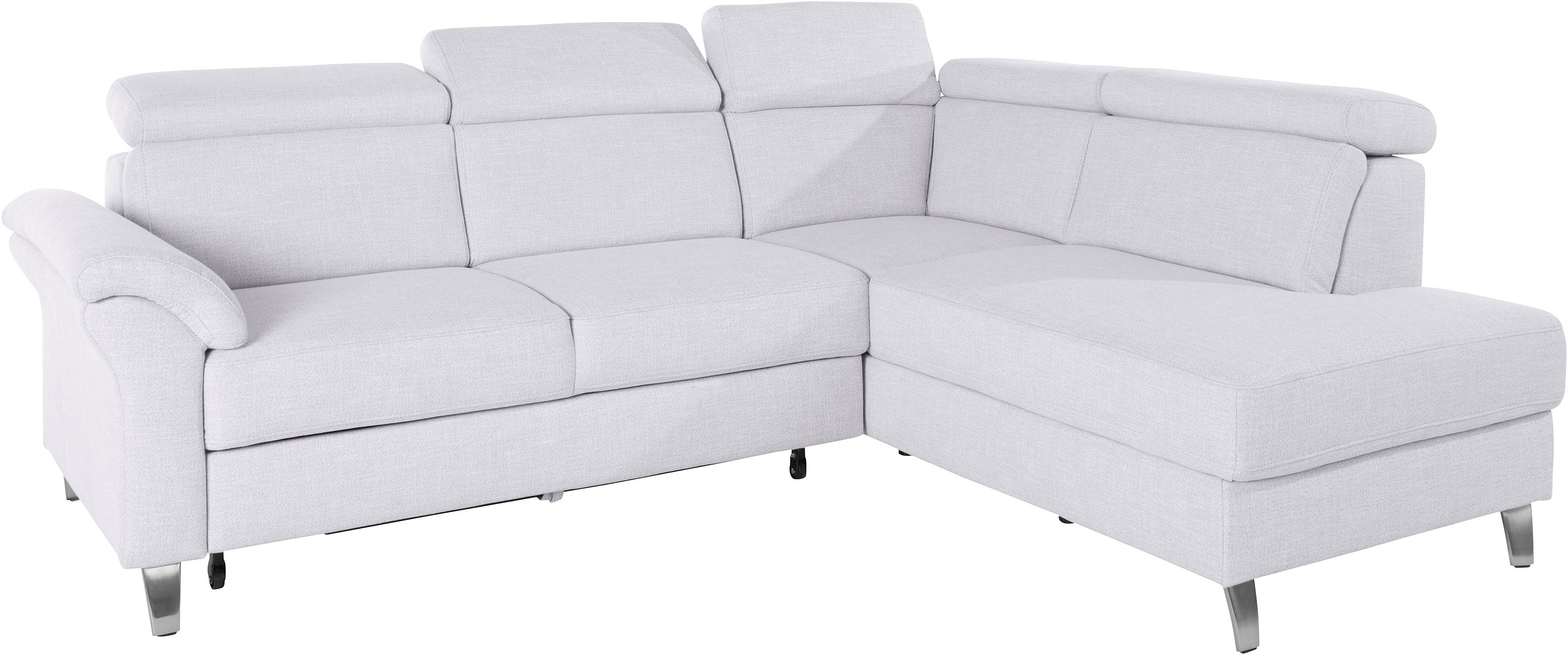 Thumbnail - sit&more Ecksofa, inklusive Kopfteilverstellung, wahlweise mit Bettfunktion und Bettkasten