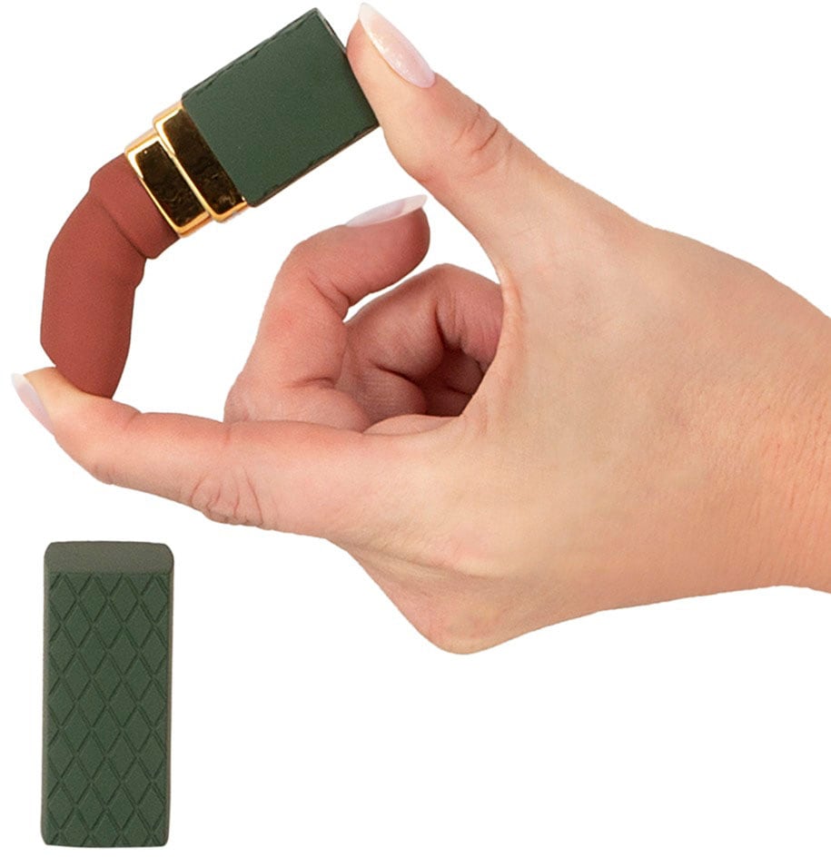 Emerald Love Mini-Vibrator, Im Lippenstift-Design