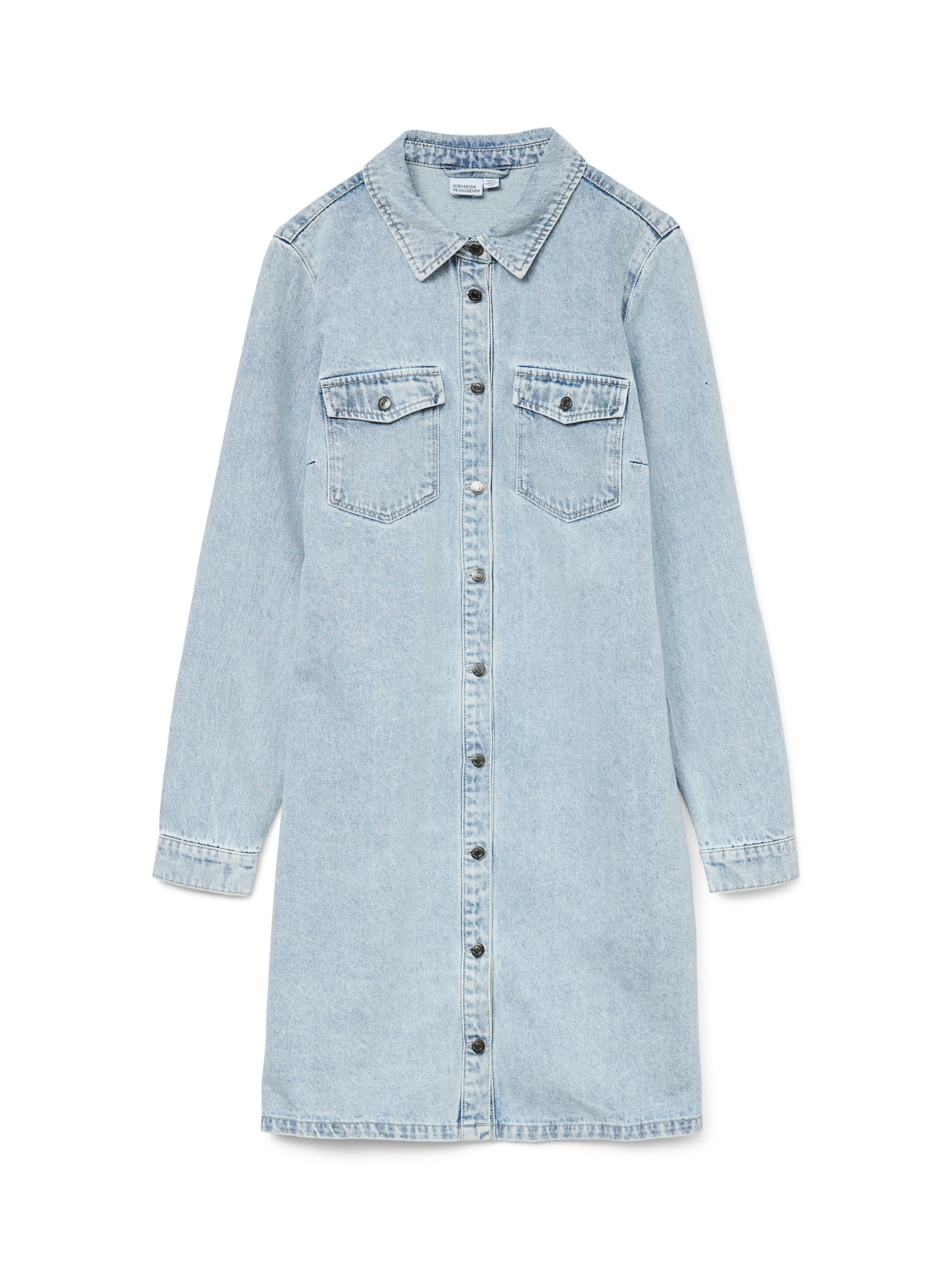 Vero Moda Jeanskleid »VMJENNIE LS SHORT DENIM DRESS GA NOOS«