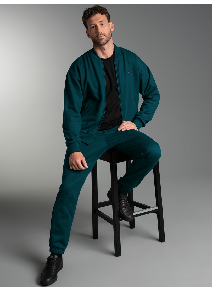 Trigema Freizeitanzug »TRIGEMA Freizeitanzug aus Collegejacke und Jogginghose« 1 Stk. tlg.