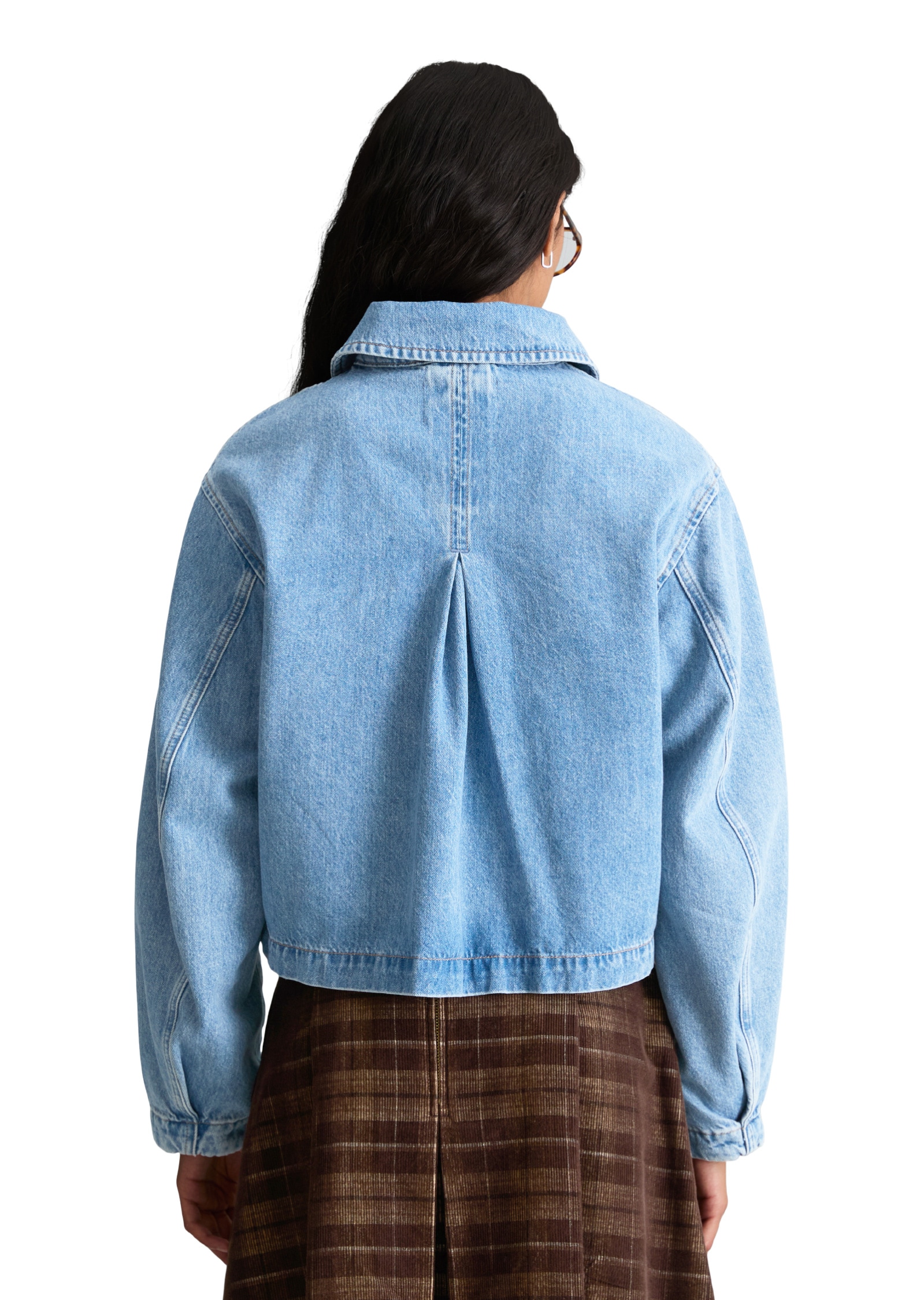 Marc O'Polo DENIM Jeansjacke »aus reiner Bio-Baumwolle« ohne Kapuze