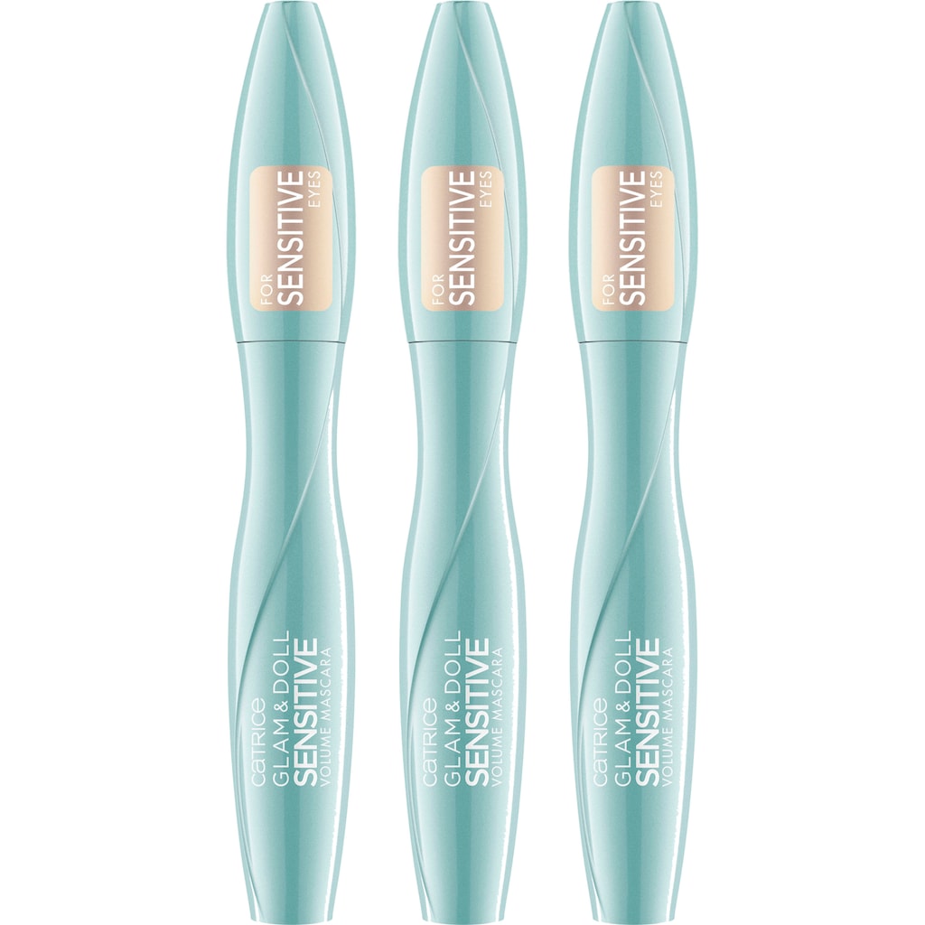 Catrice Mascara »Glam & Doll Sensitive Volume«, (Set, 3 tlg.)