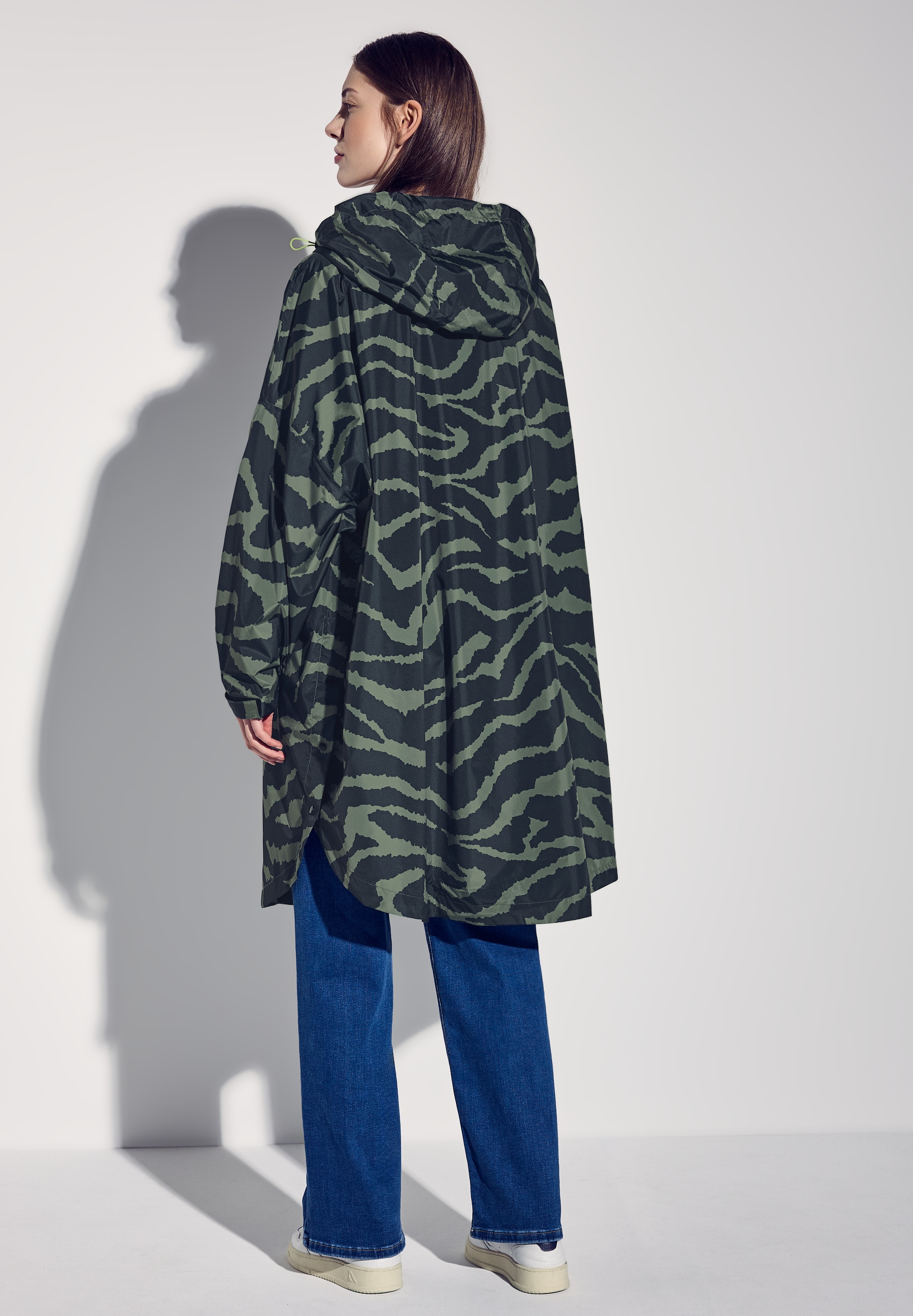STREET ONE Regen- und Matschjacke, mit Kapuze, wasserabweisend