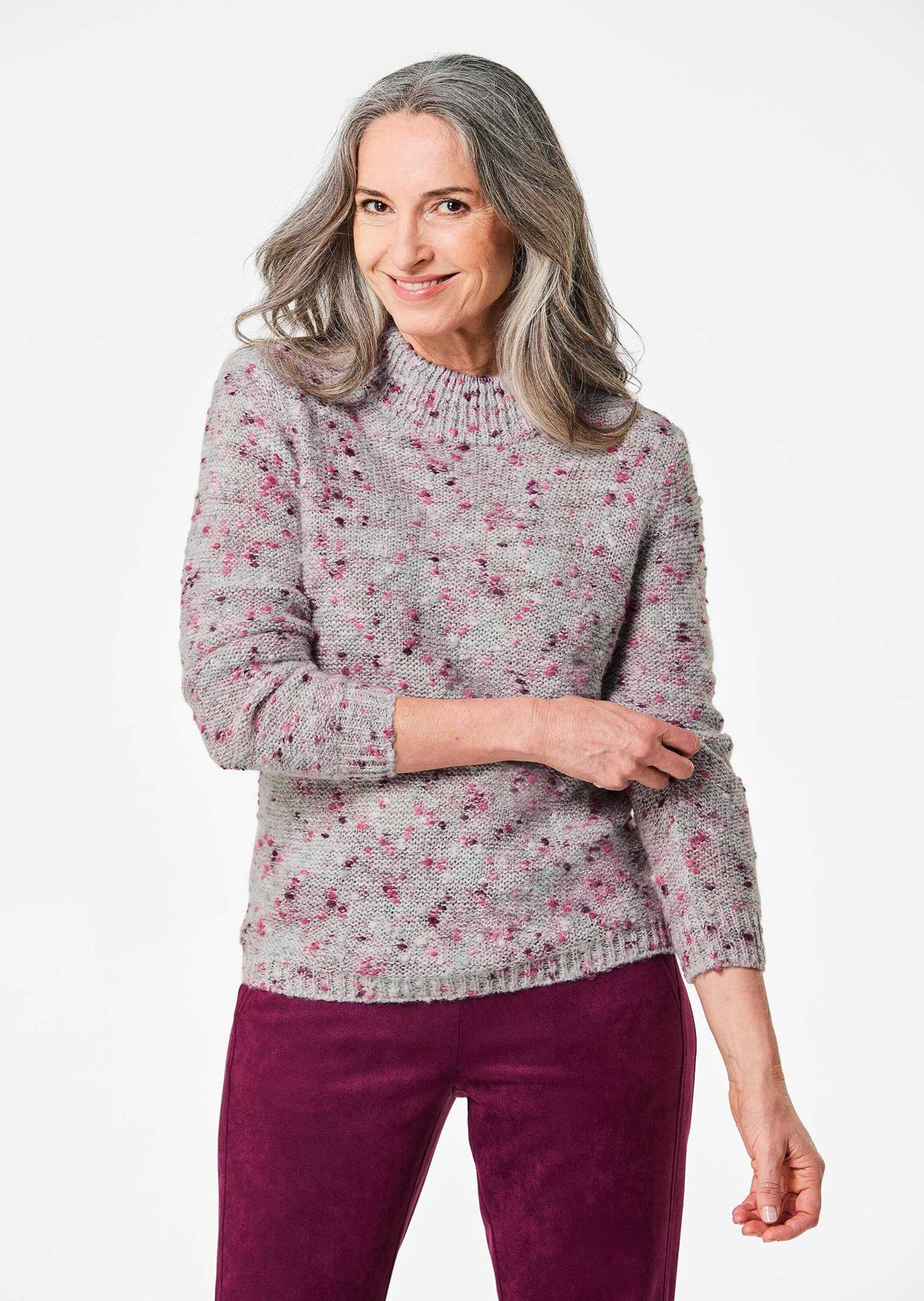 GOLDNER Rundhalspullover »Pullover Pullover«