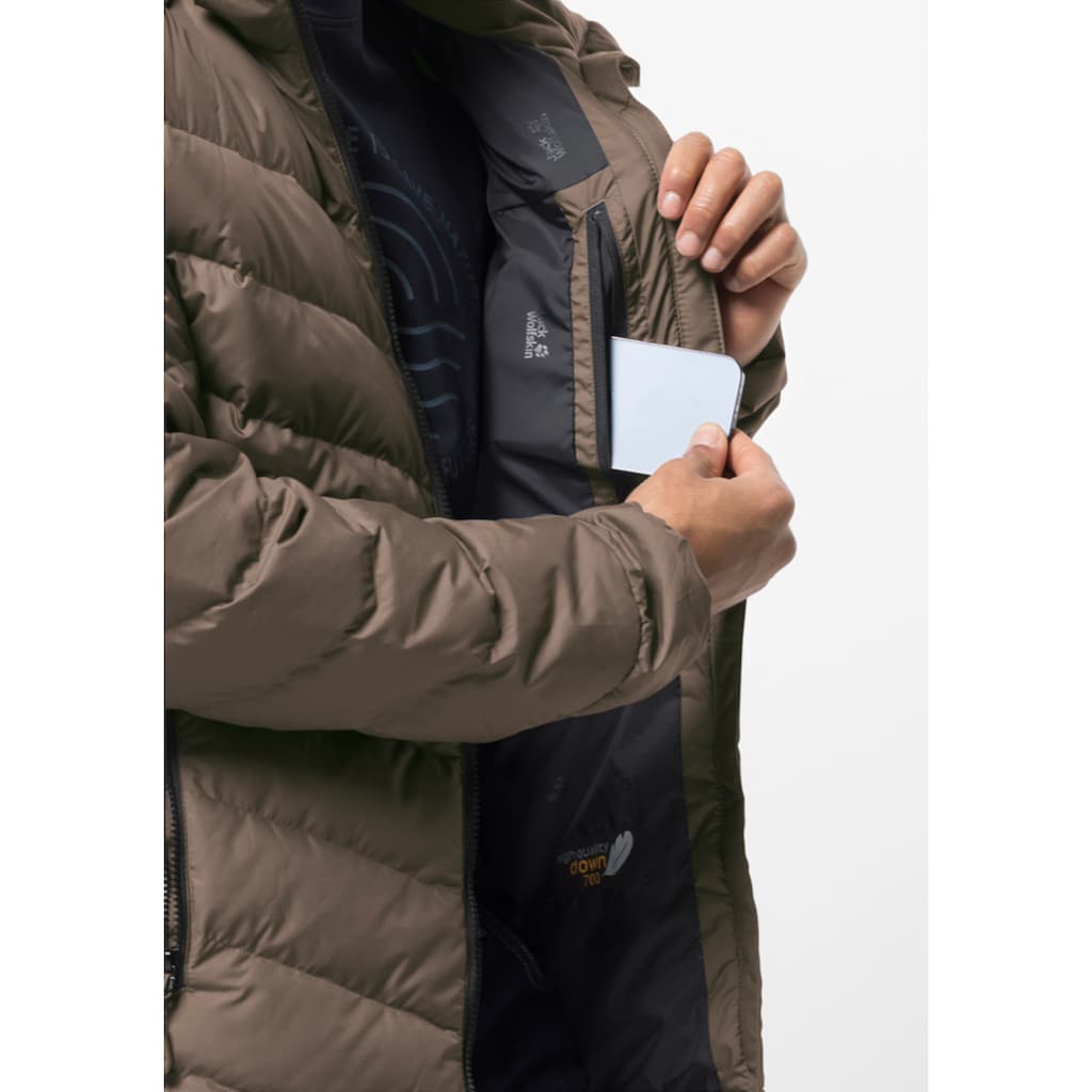 Jack Wolfskin Daunenjacke »FAIRMONT MEN«, mit Kapuze