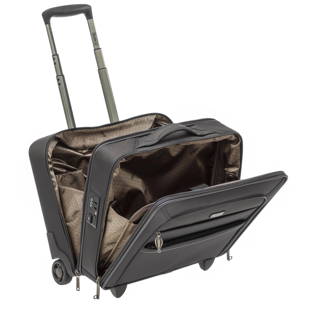 Stratic Business-Trolley »Unbeatable 3 Business Wheeler«, 2 Rollen, USB-Schnittstelle