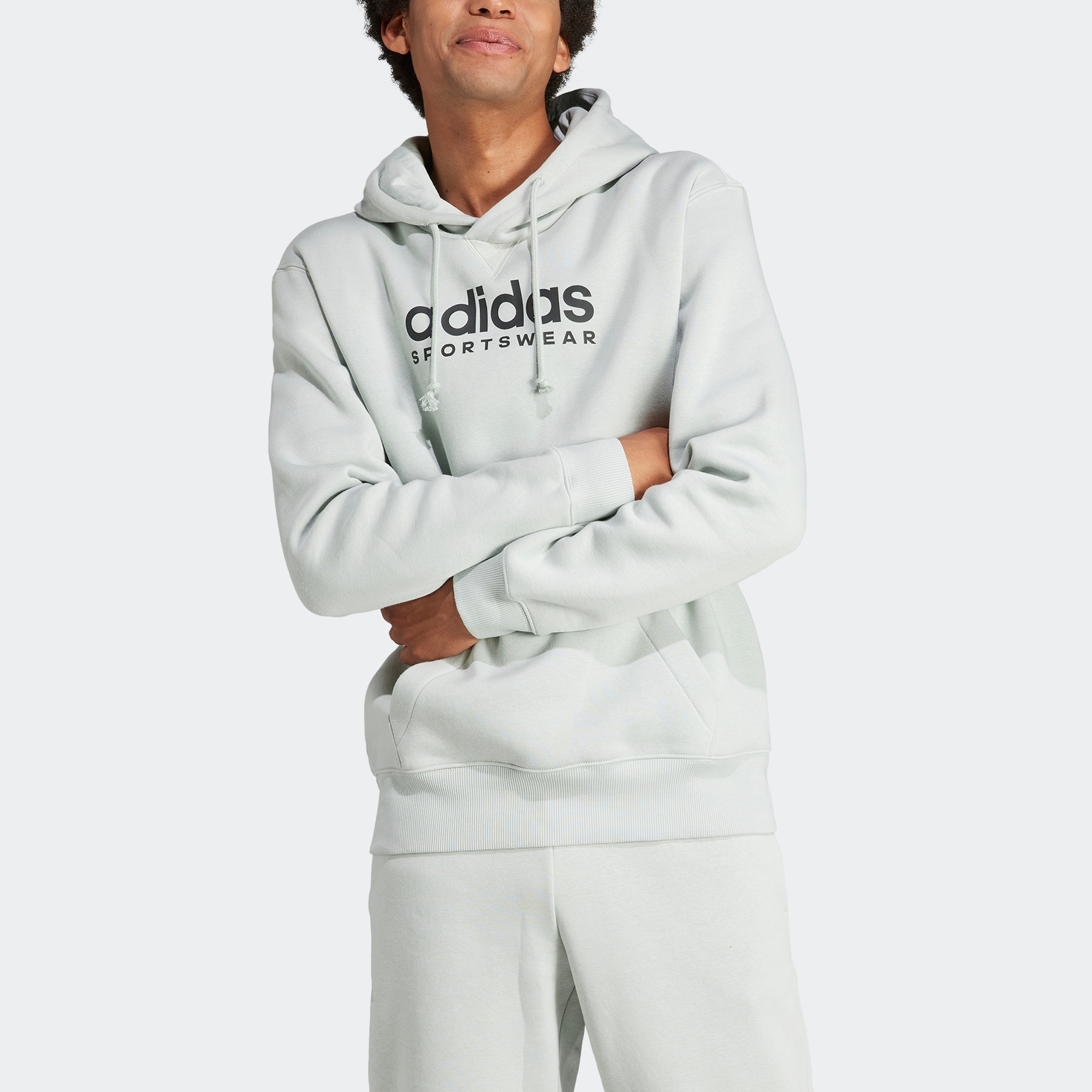 »ALL | ▷ FLEECE Sportswear Kapuzensweatshirt HOODIE« SZN GRAPHIC adidas für BAUR