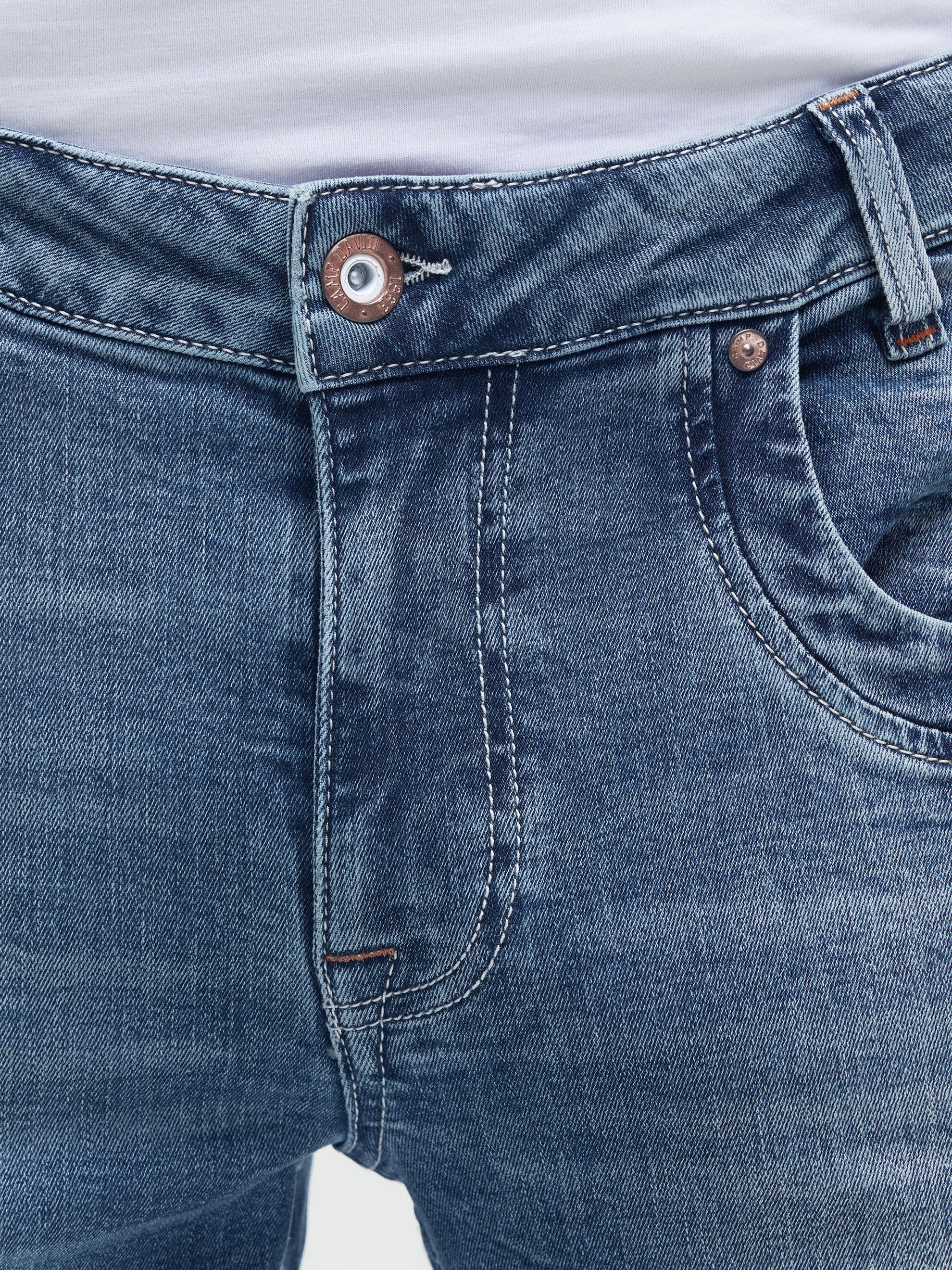 CAMP DAVID Regular-fit-Jeans mit normaler Leibhöhe