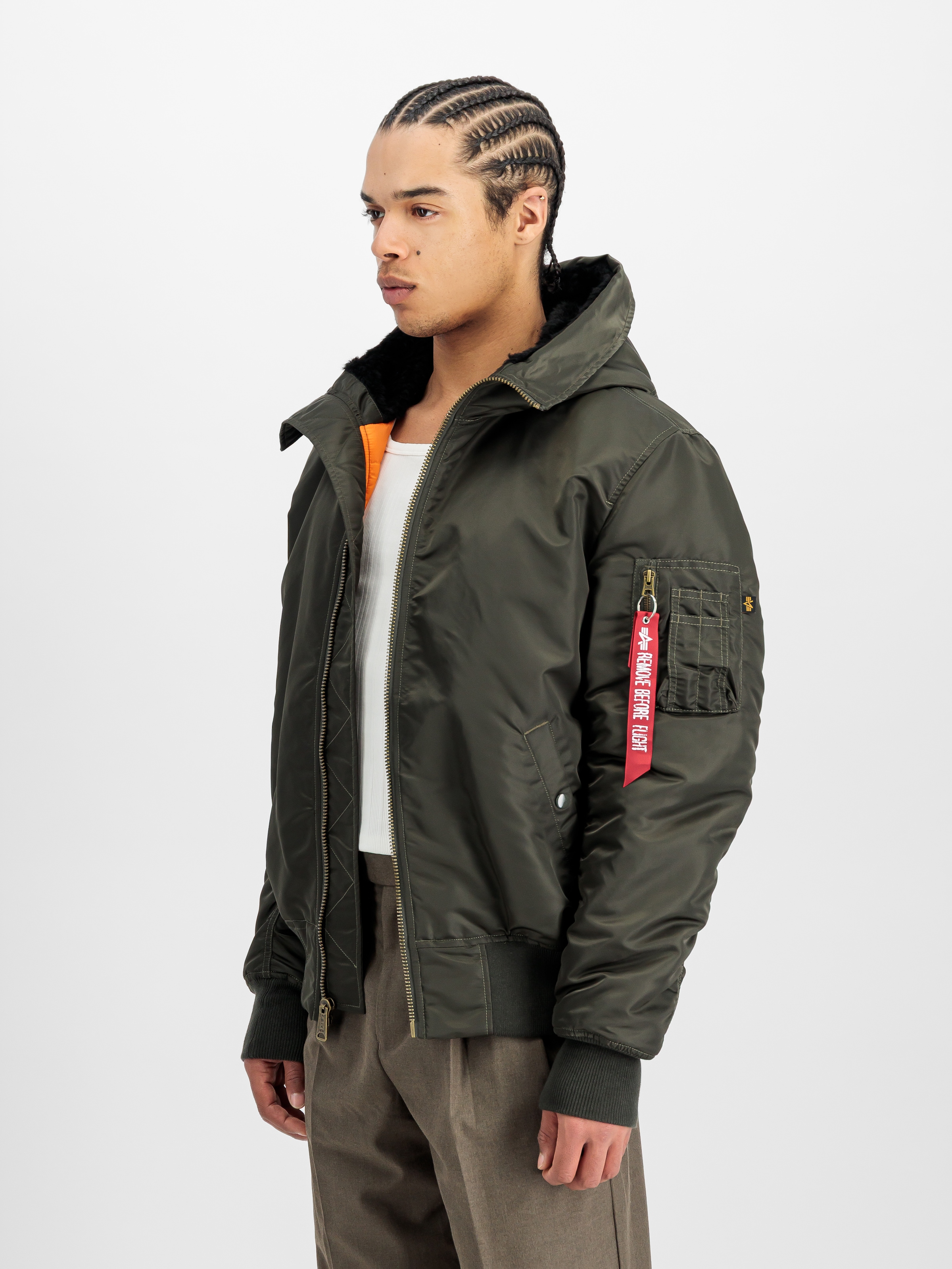 Alpha Industries Bomberjacke "MA-1 HOODED", mit Kapuze günstig online kaufen
