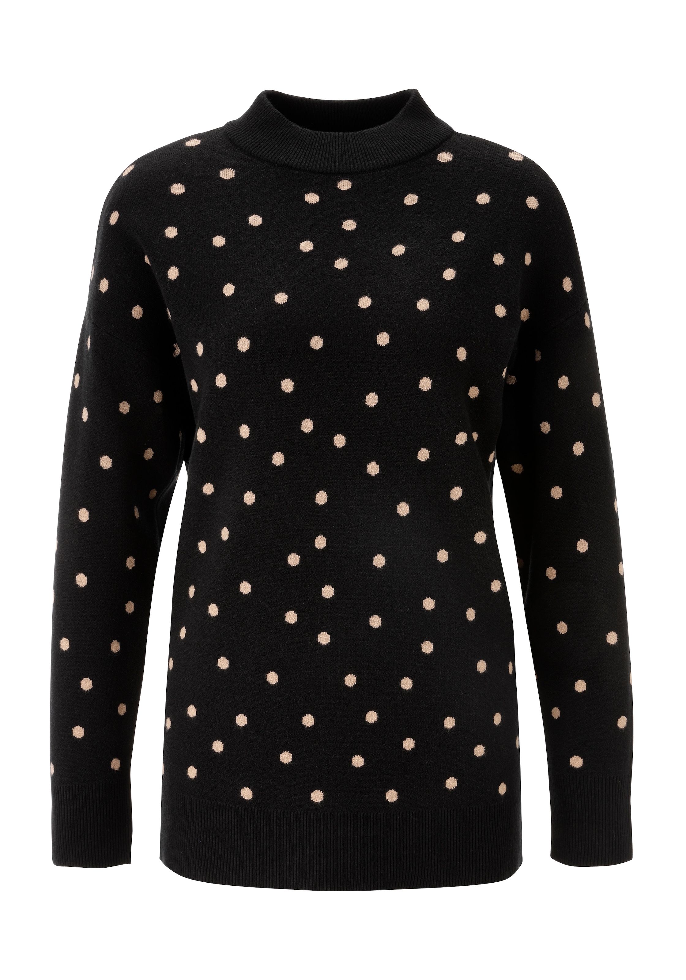 Aniston SELECTED Strickpullover, mit elegantem Jacquard-Muster - NEUE KOLLEKTION