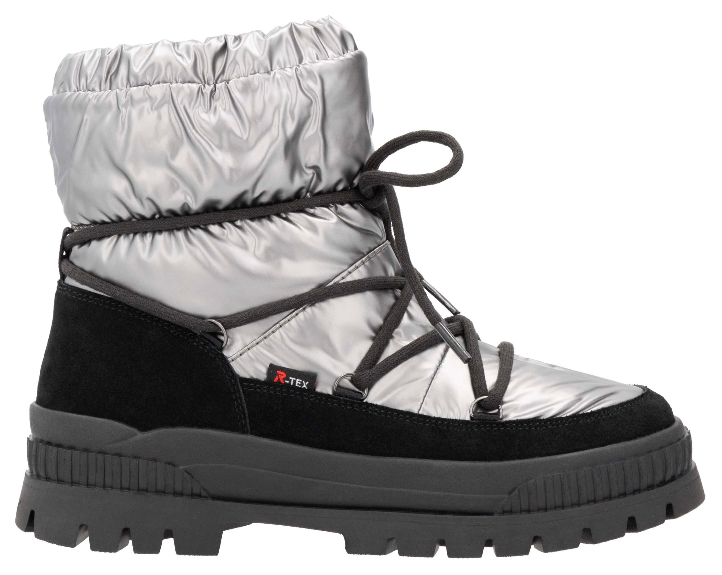 Rieker EVOLUTION Winterboots, Schneeboots, Schnürstiefelette mit wasserabweisender TEX-Membran