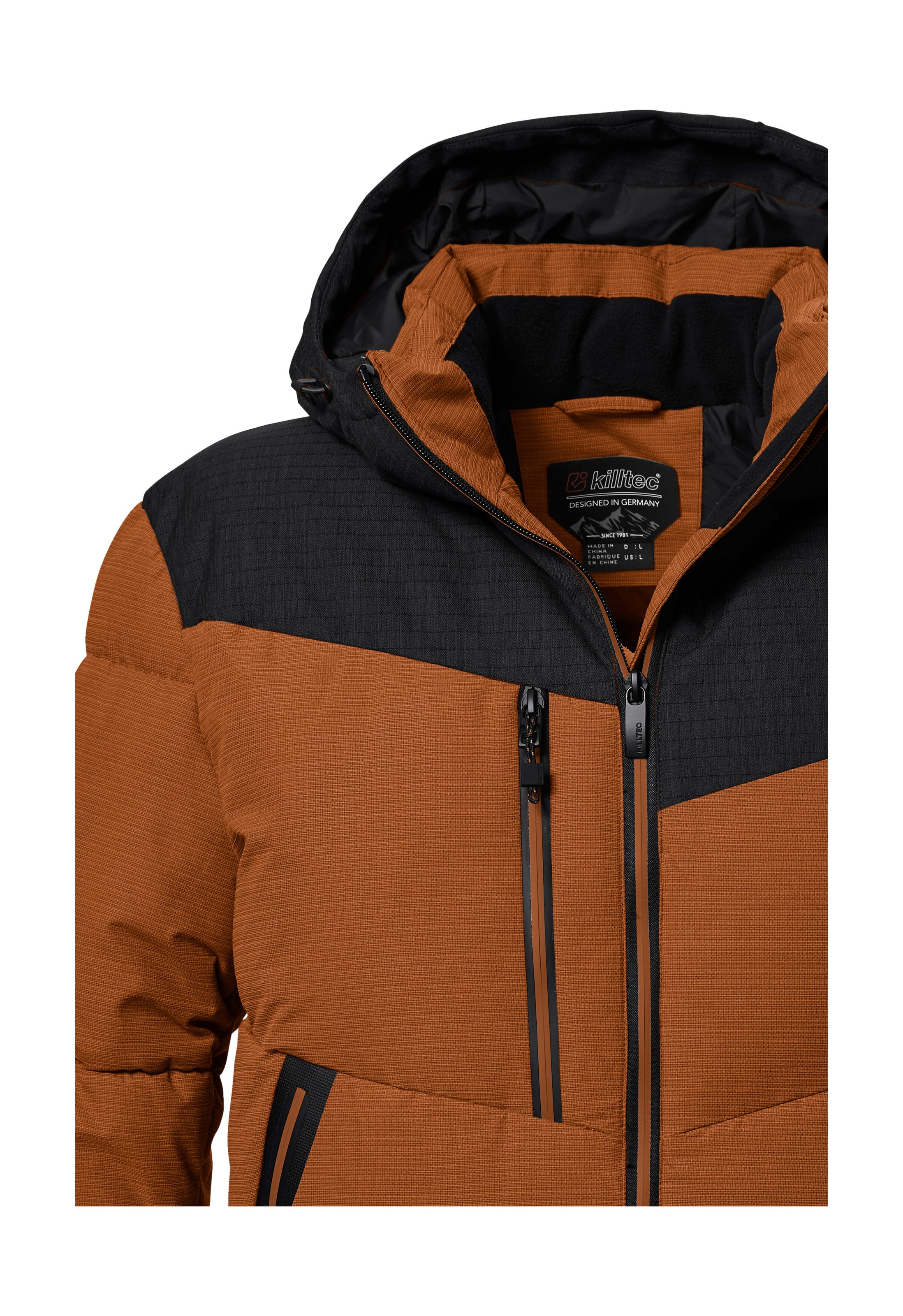 Killtec Steppjacke »KOW 306 MN QLTD JCKT«, Herren Steppjacke mit Kapuze, wasserabweisend, atmungsaktiv