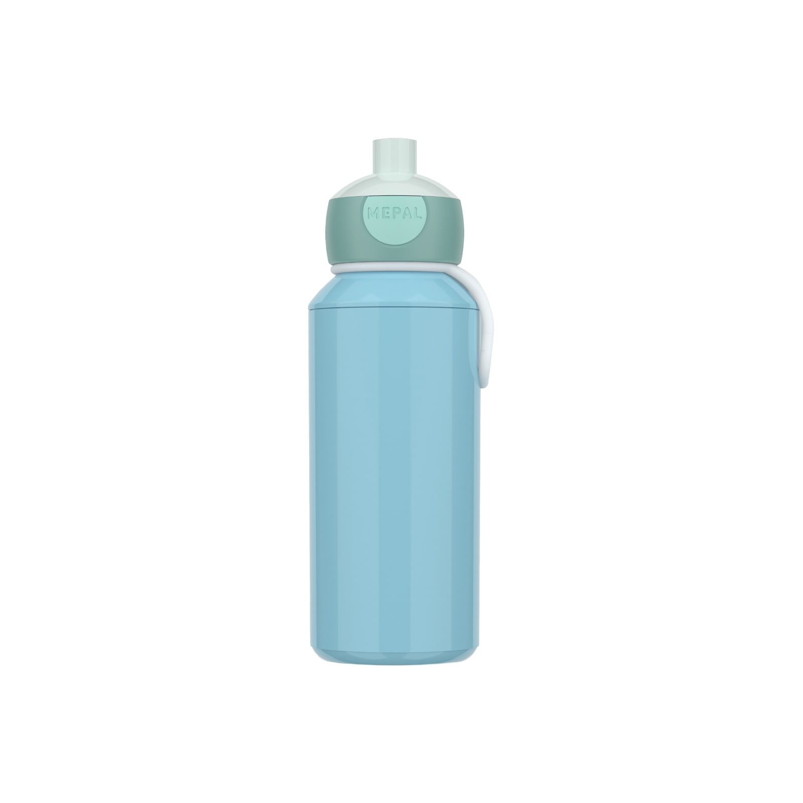 Trinkflasche MEPAL "Pop-Up Trinkflasche Campus Switch 400 ml", bunt (cool blau, cool mint), 400ml, Trinkflaschen, Trinkflasche