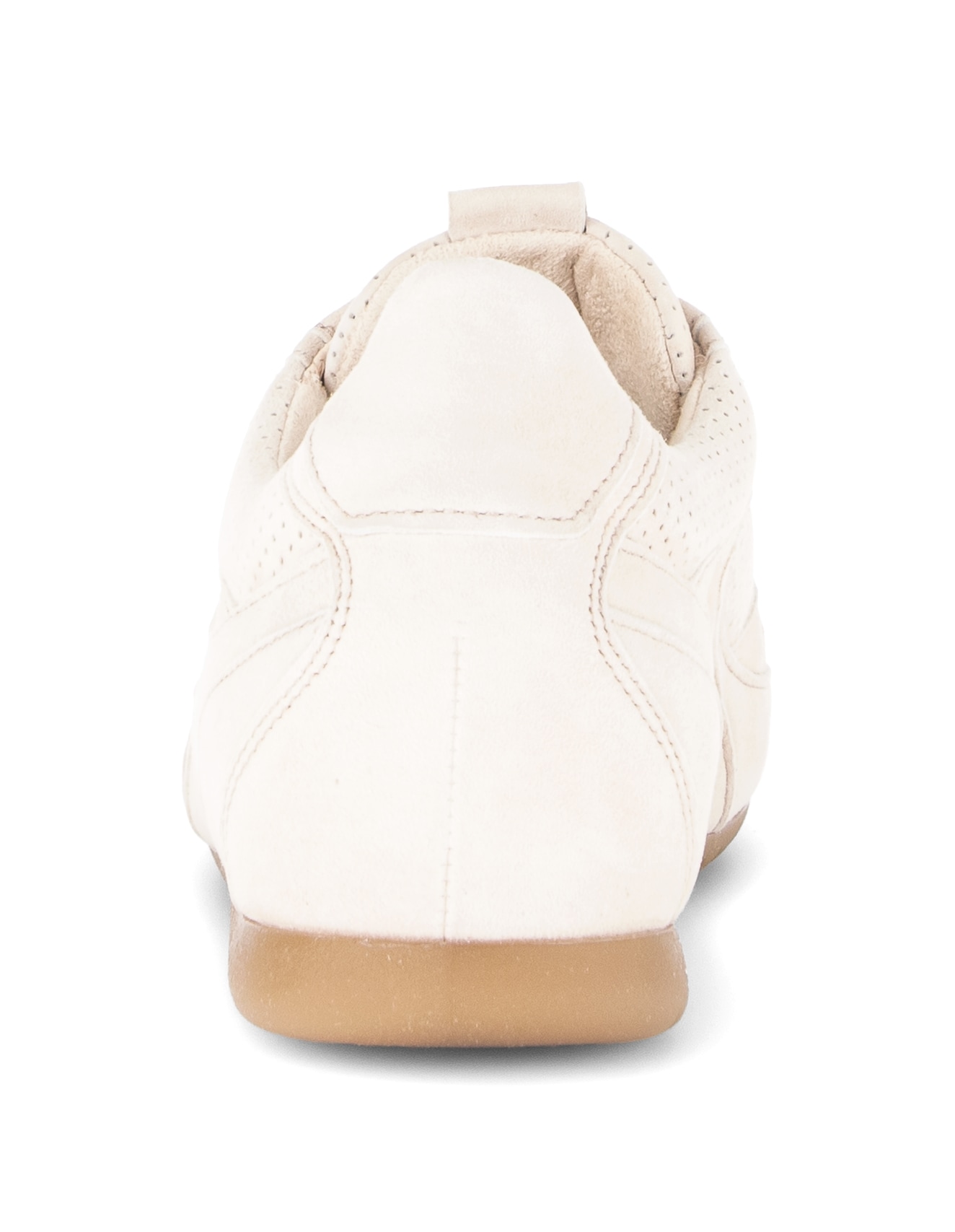 Gabor Sneaker »DAVOS«  , Freizeitschuh, Halbschuh, Schnürschuh mit Lochmuster, H-Weite