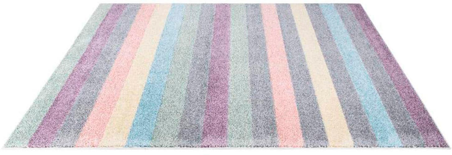 Teppich »YOUNG955«, rechteckig, Bunter Kinderteppich mit Streifen-Muster