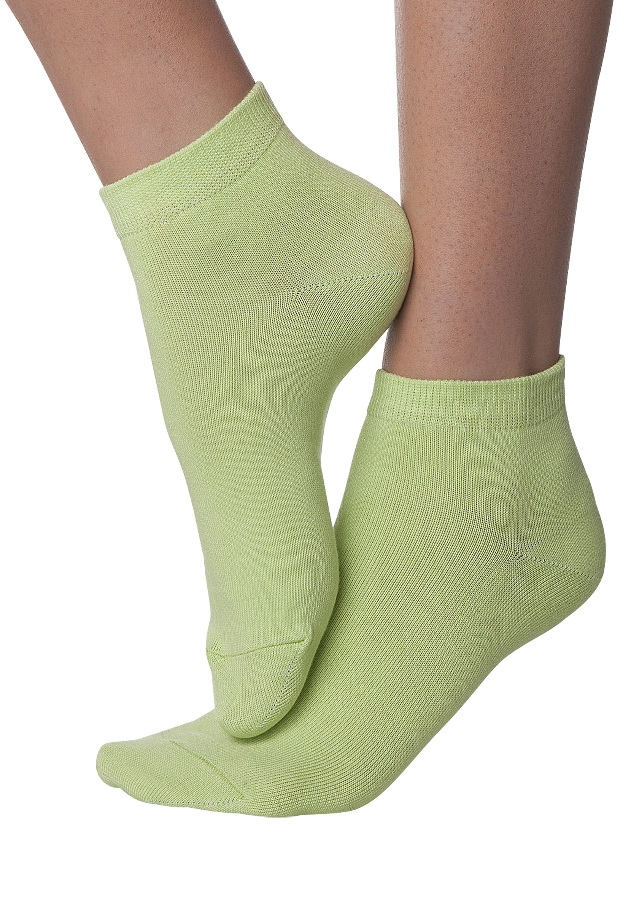 H.I.S Kurzsocken, (Set, 10 Paar), mit verstärkter Ferse und Spitze