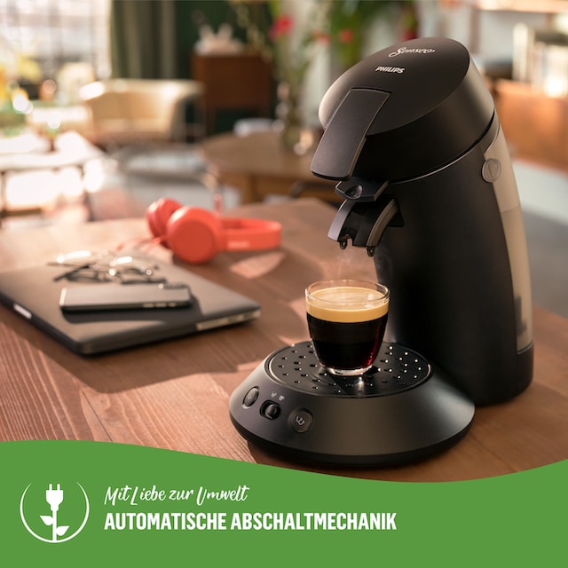 Philips Senseo Kaffeepadmaschine »Original Plus Eco CSA210/22, aus 80% recyceltem  Plastik*«, 100 Senseo Pads kaufen und bis max.33 € zurückerhalten | BAUR