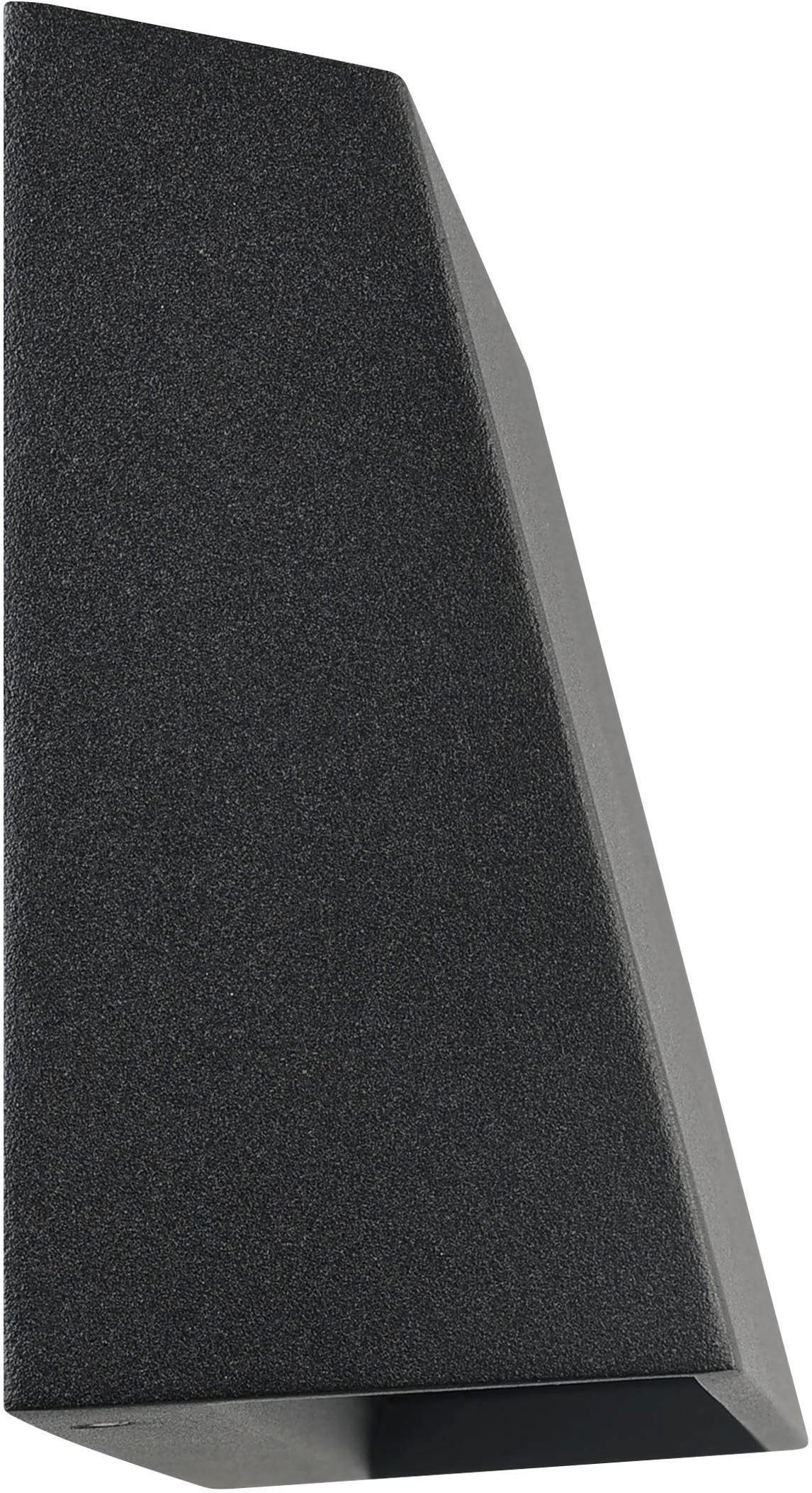 EGLO Wandleuchte »Spongano Wandlampe, Außenbeleuchtung, Aluminium und Glas, IP65, Lampe« LED-Modul 1 Stk. Kaltweiß | Neutralweiß | Warmweiß Wand-/Deckenleuchte - L20 x H12 x AL6 cm - schwarz - 1X9,5W inkl.