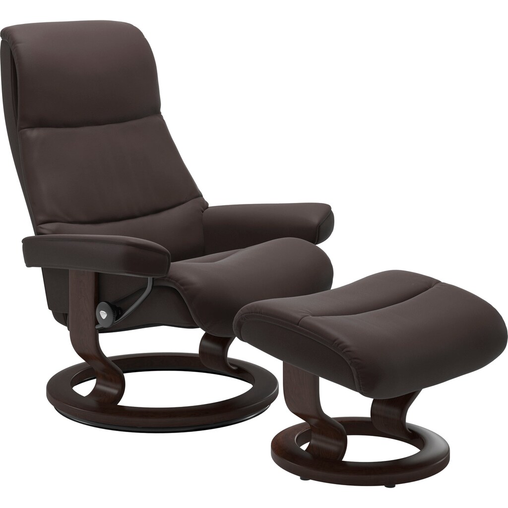 Stressless® Relaxsessel »View«, (Set, Relaxsessel mit Hocker)