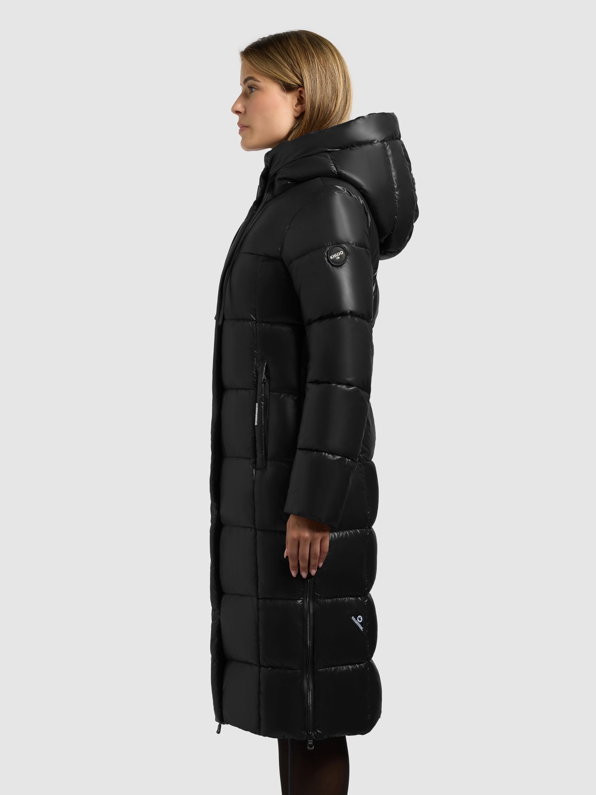 Thumbnail - khujo Steppmantel "WILLA" praktische Seitenschlitze mit Reißverschluss