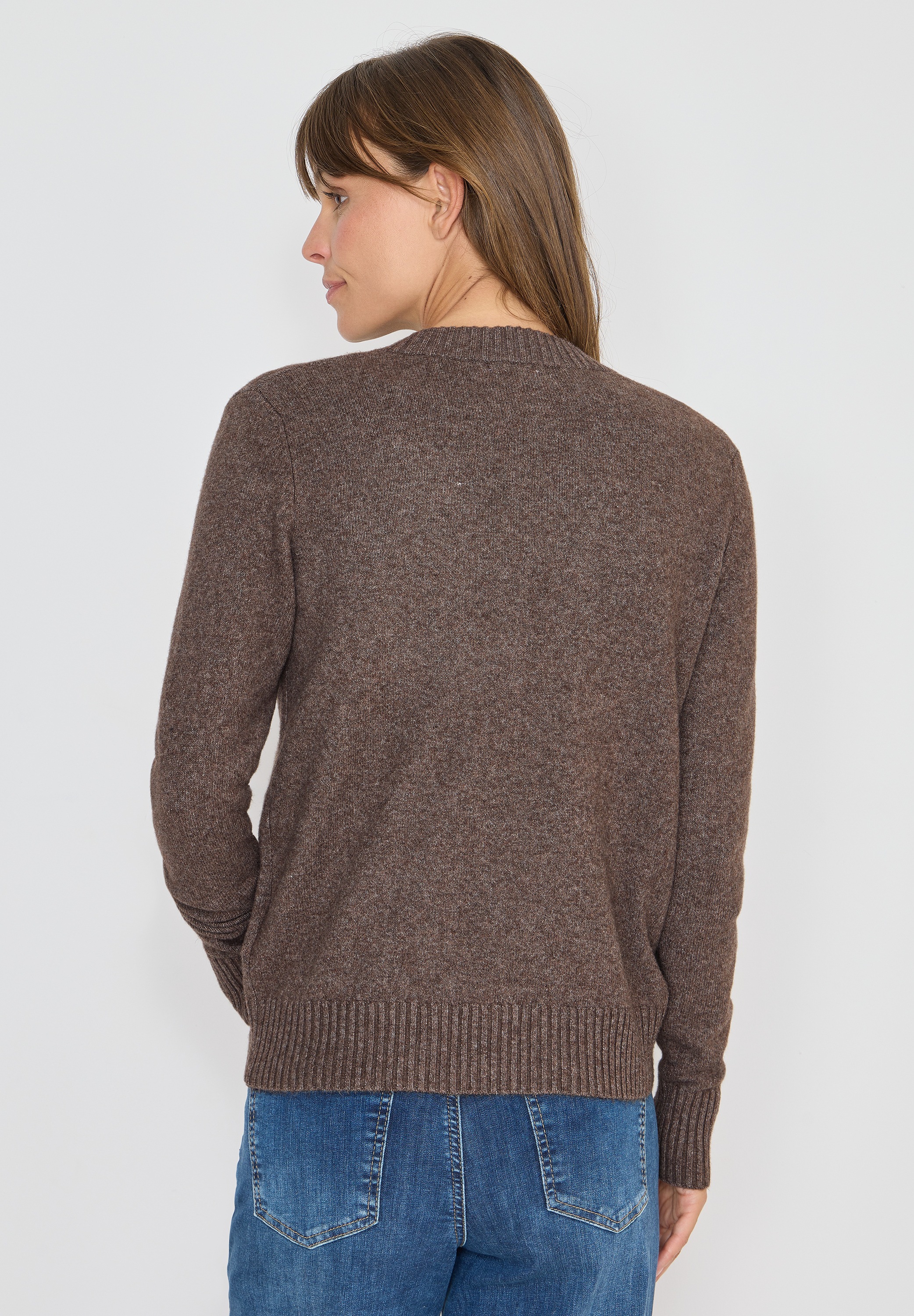 Cecil Cardigan, mit Ripp-Details