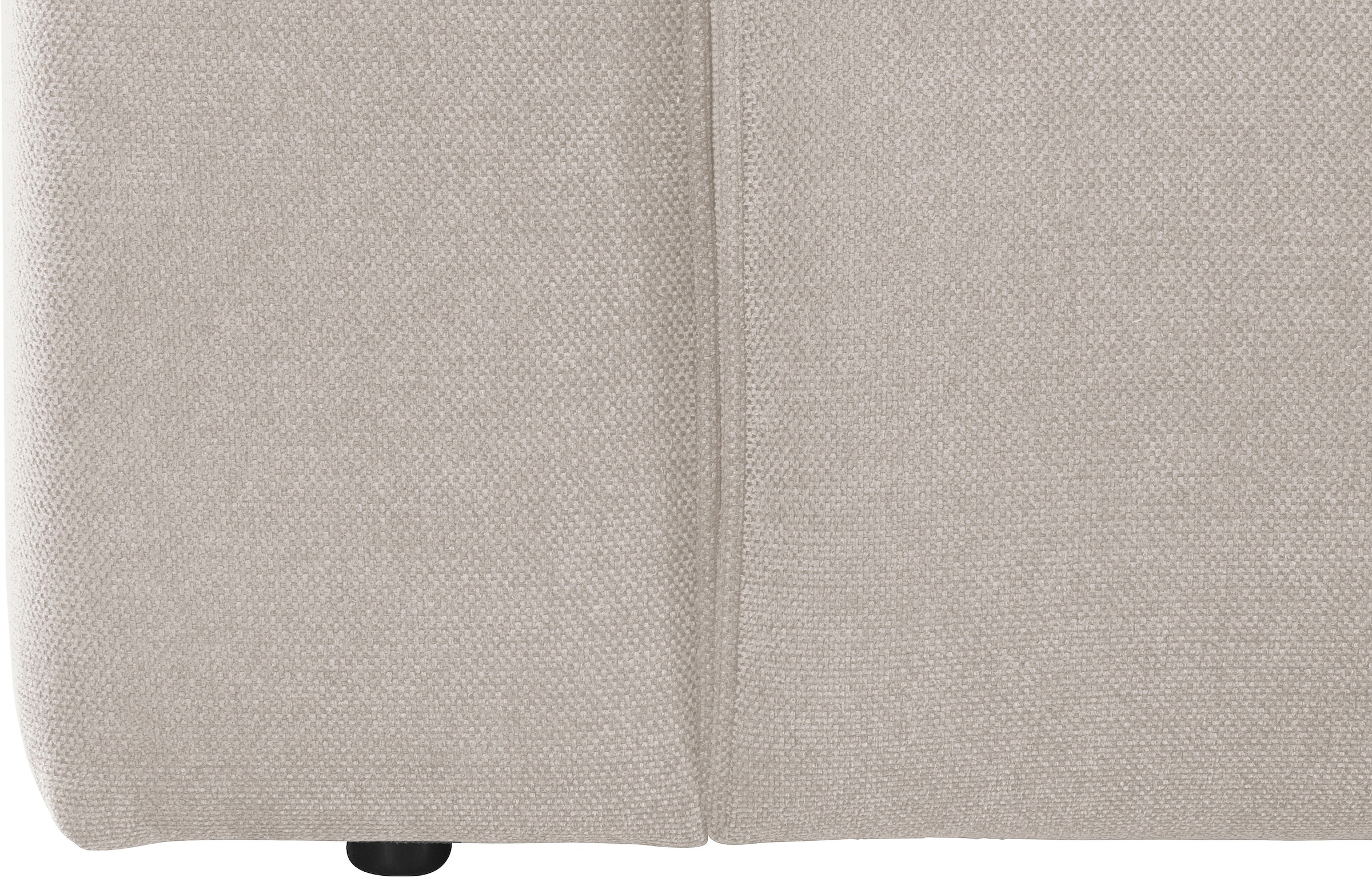 andas 3-Sitzer »Noord mit Kedernaht, Breite 232 cm«, Cord, Struktur, Webstoff, mit Wellenunterfederung, Massivholzrahmen