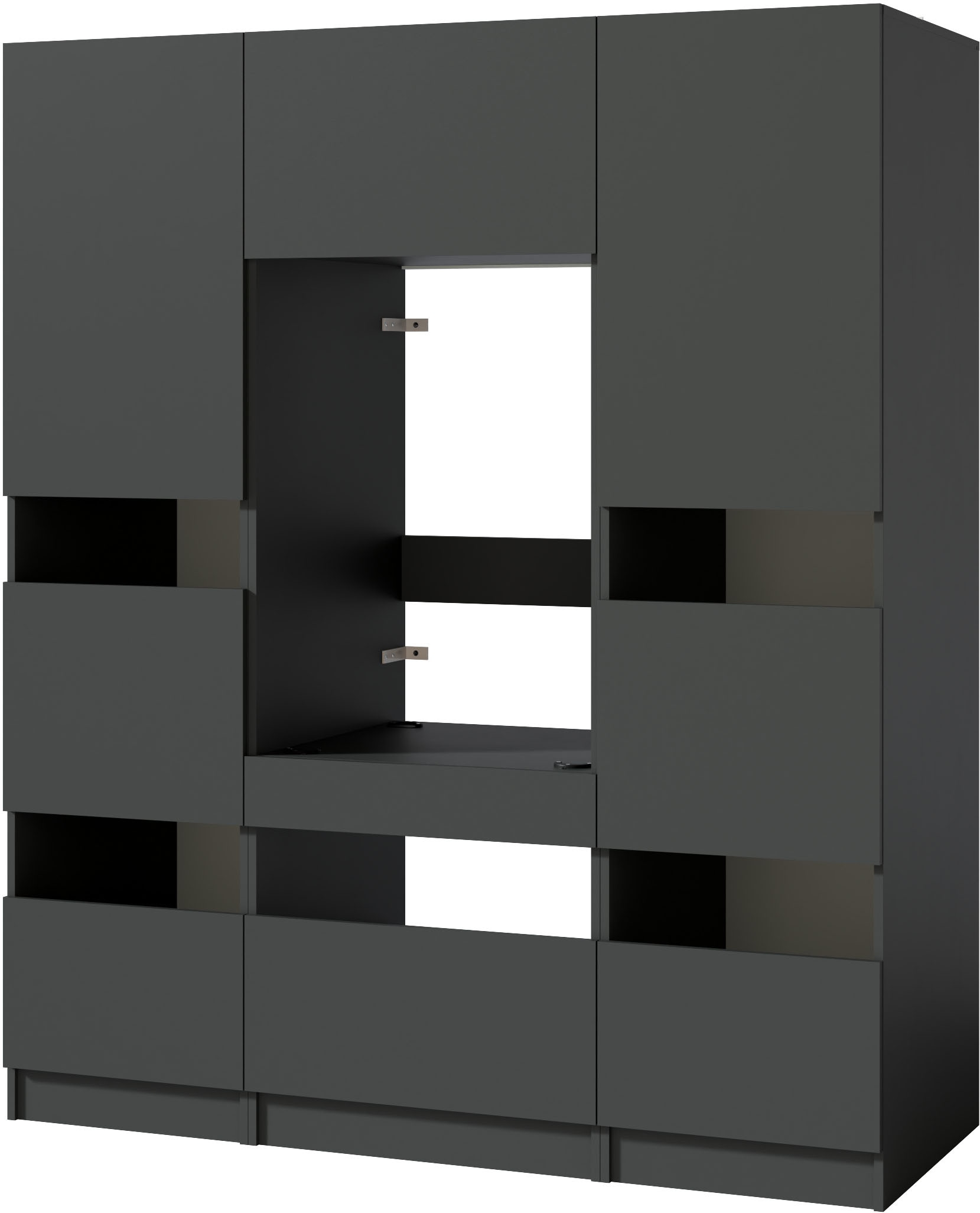 BASIC by Balculina Mehrzweckschrank-Set »Washhome B/T/H 168x68x200 cm« 3 Stk. tlg.
