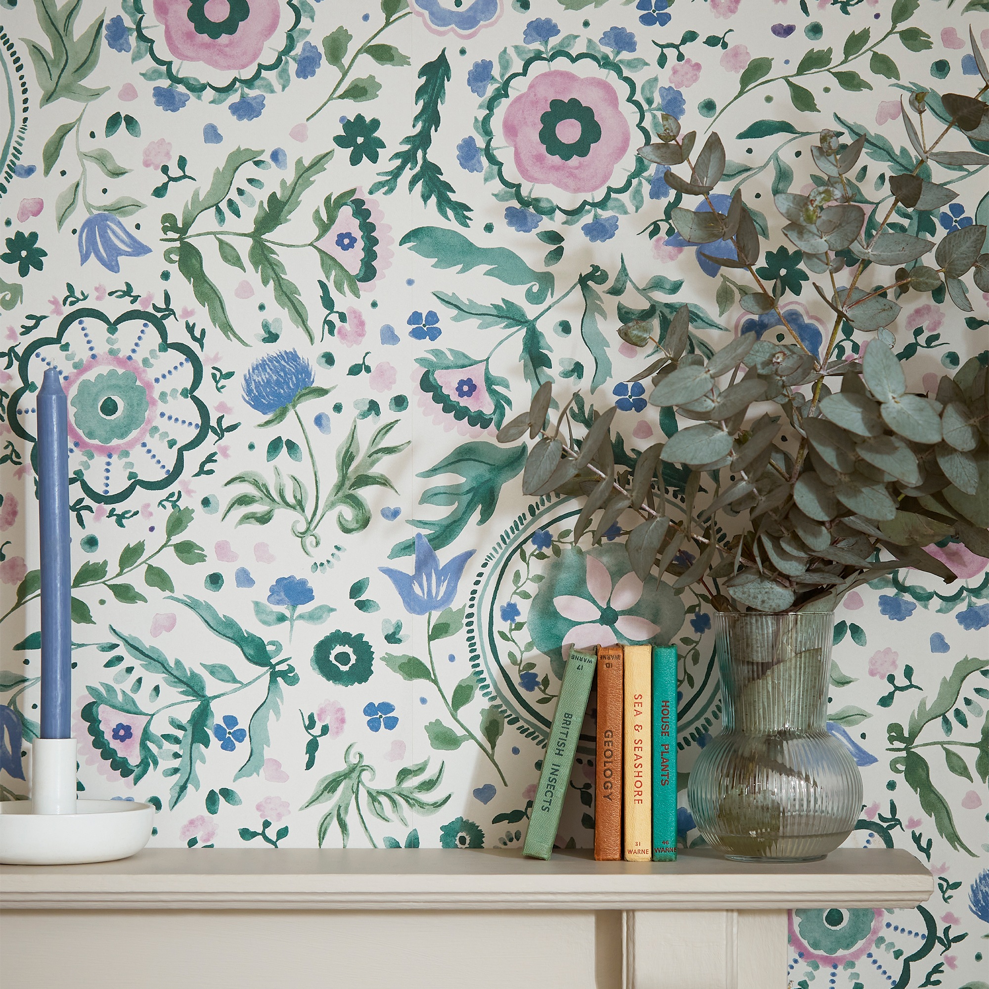 Joules Vliestapete »Festival Blumen«, Motiv, Design Tapeten