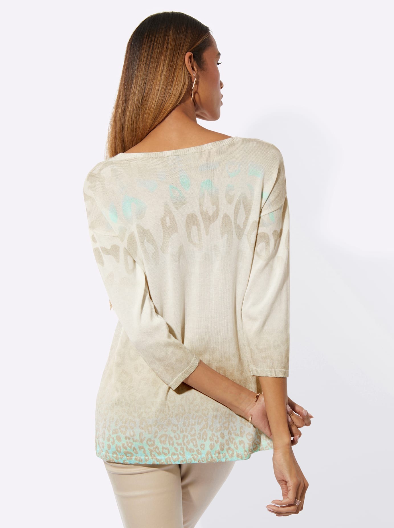 Thumbnail - creation L 3/4 Arm-Pullover "Lyocell-Baumwoll-Pullover"