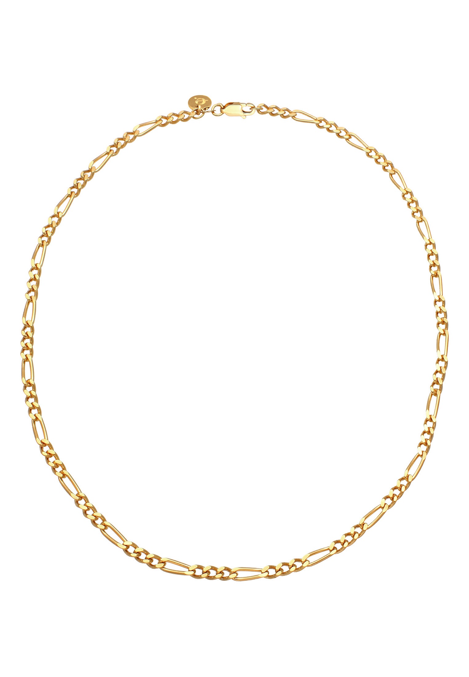 Elli Premium Kette ohne Anhänger »Choker Figarokette 925 Silber«