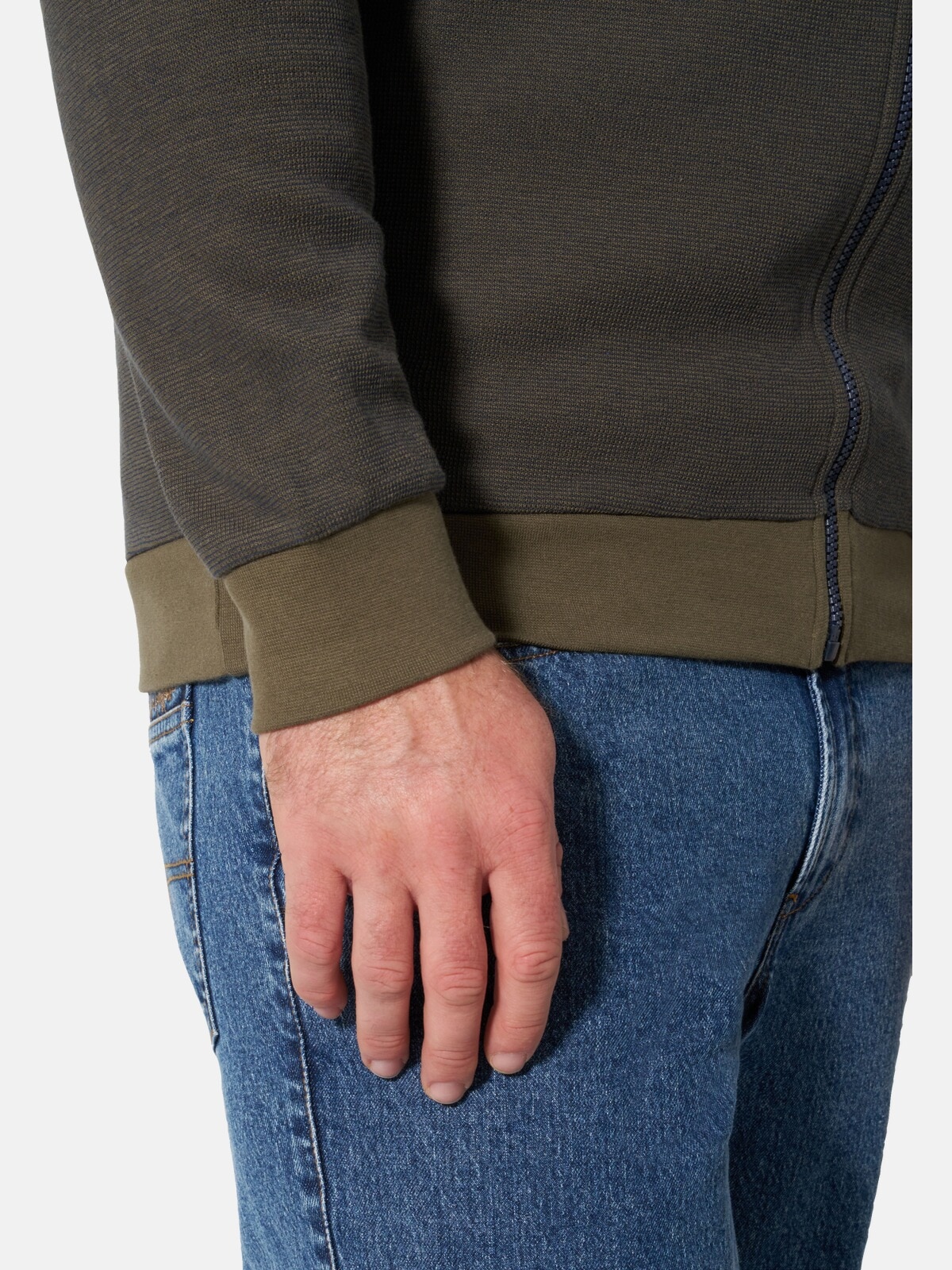 Jan Vanderstorm Sweatjacke »Sweatjacke BIARTE«