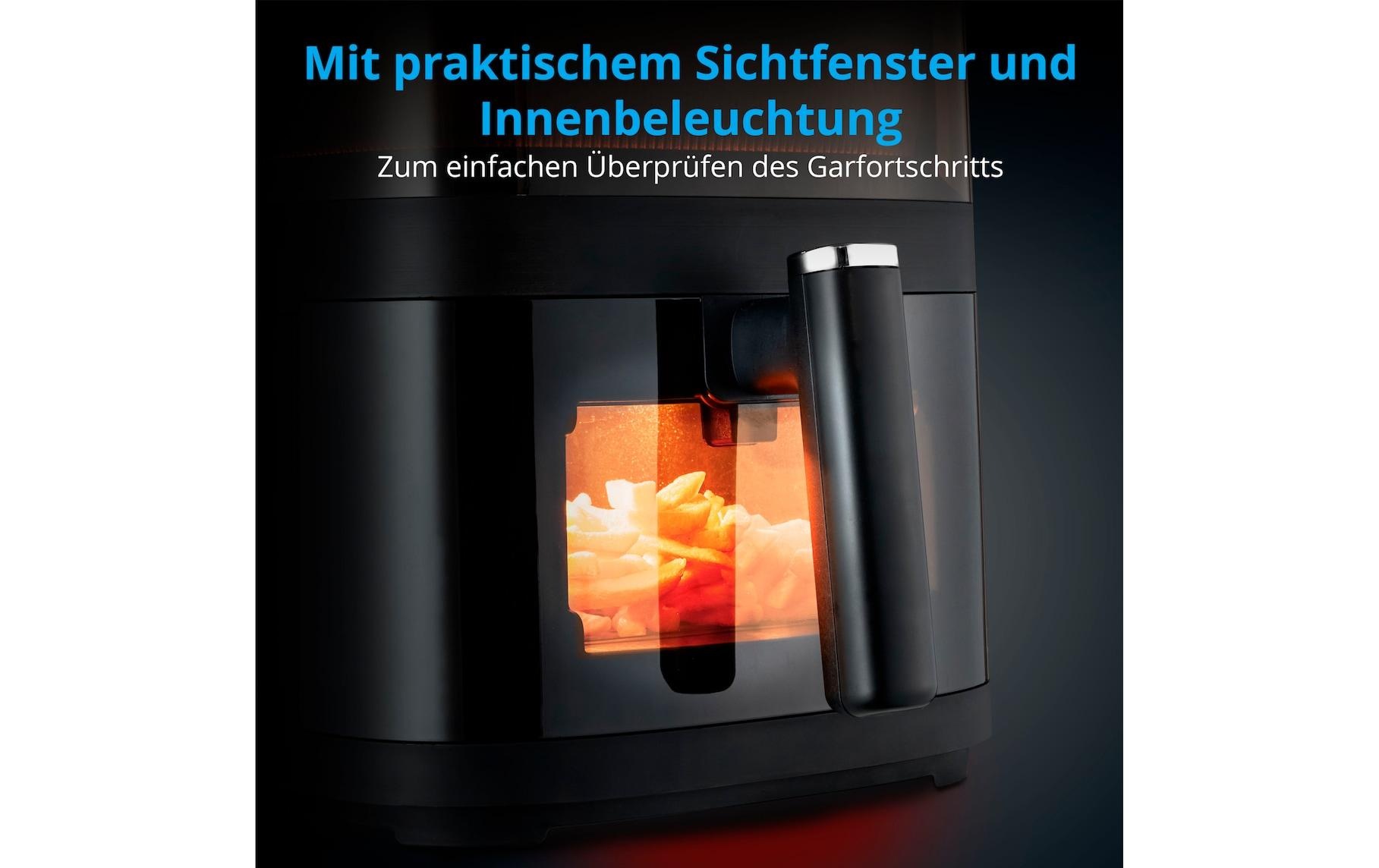 Medion® Heißluftfritteuse »MD 11780 5 l, Schwarz« 1500 W