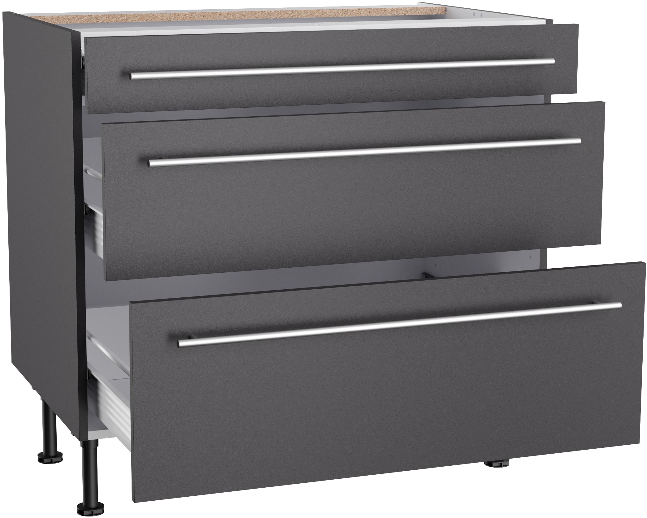 OPTIFIT Unterschrank »Bern2«, Breite 90 cm, 1 Schubkasten, 2 Auszüge