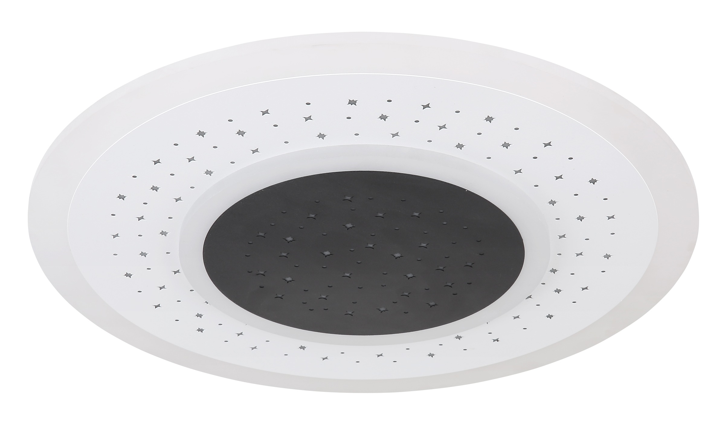 GLOBO LIGHTING LED Deckenleuchte »GISELL«, Leuchtmittel LED-Modul | LED fest integriert, Deckenlampe/rund/Wohnzimmer/Schlafzimmer/elegant