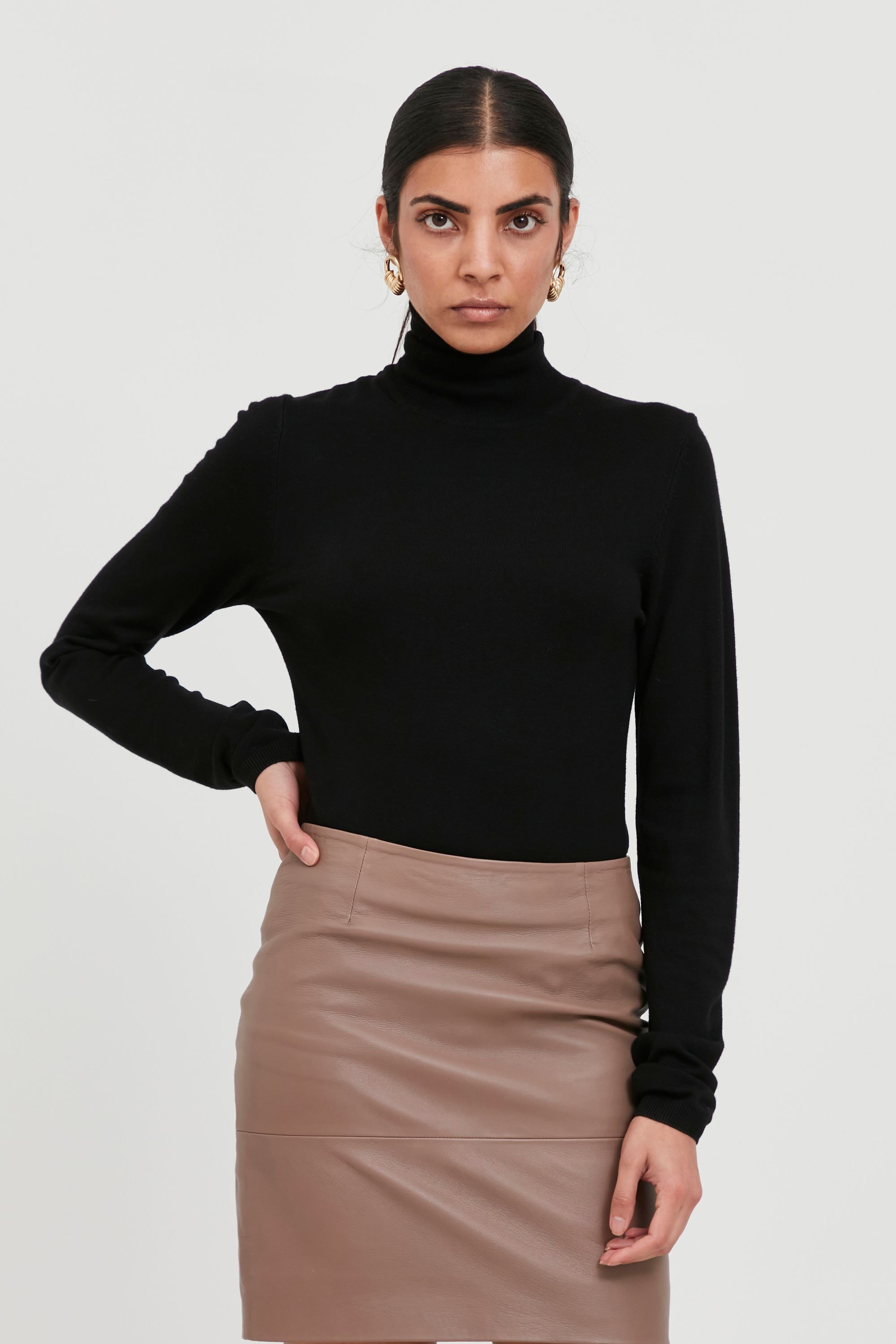 Ichi Rollkragenpullover »Rollkragenpullover IHMafa«