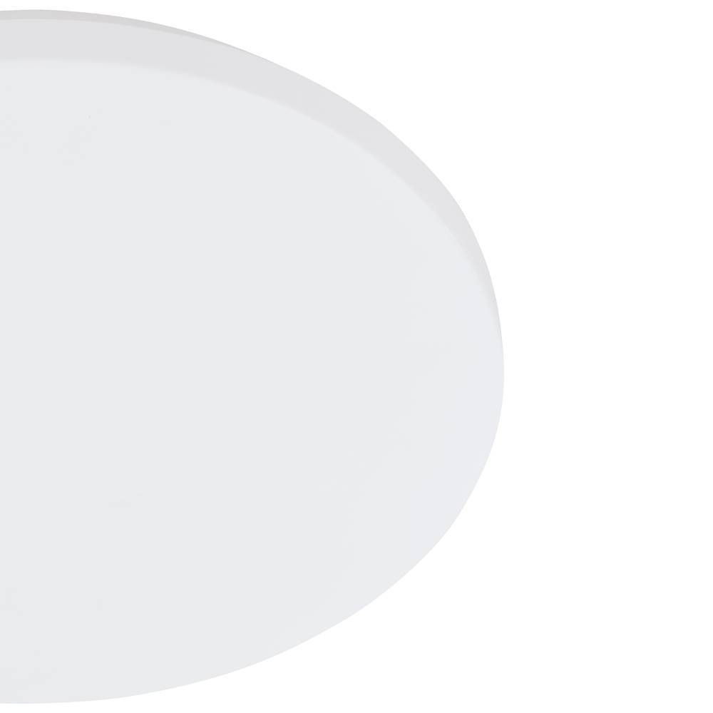 EGLO LED Deckenleuchte »FRANIA Deckenlampe, weiß, geringe Aufbauhöhe, 1x14,6 Watt, Büro, IP44«, 1 flammig, Leuchtmittel LED-Board | LED fest integriert, Wohzimmer, Küche, Esszimmer, Flur, modern, rund, 1600 Lumen, 33x7cm