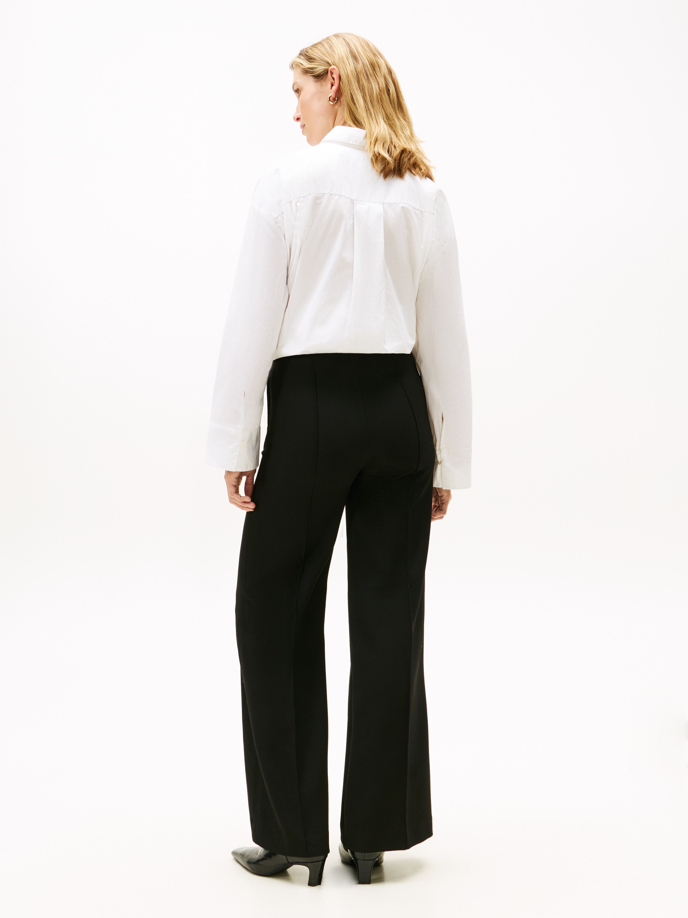 Tommy Hilfiger Anzughose »PUNTO WIDE LEG PANT«