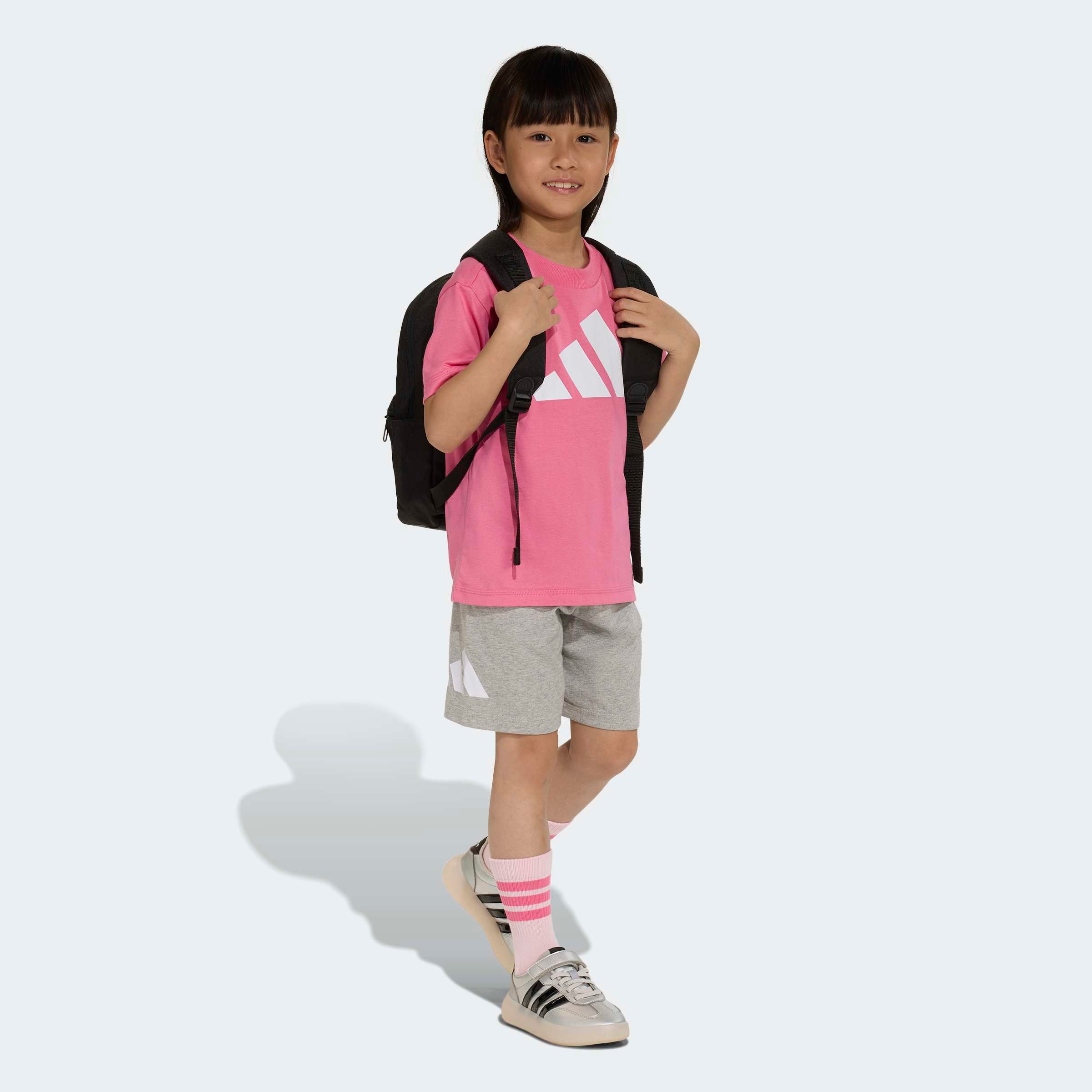 adidas Sportswear Trainingsanzug »LK BL T-SET 160« 2 tlg. für Kinder, zweiteilig, aus Baumwolle