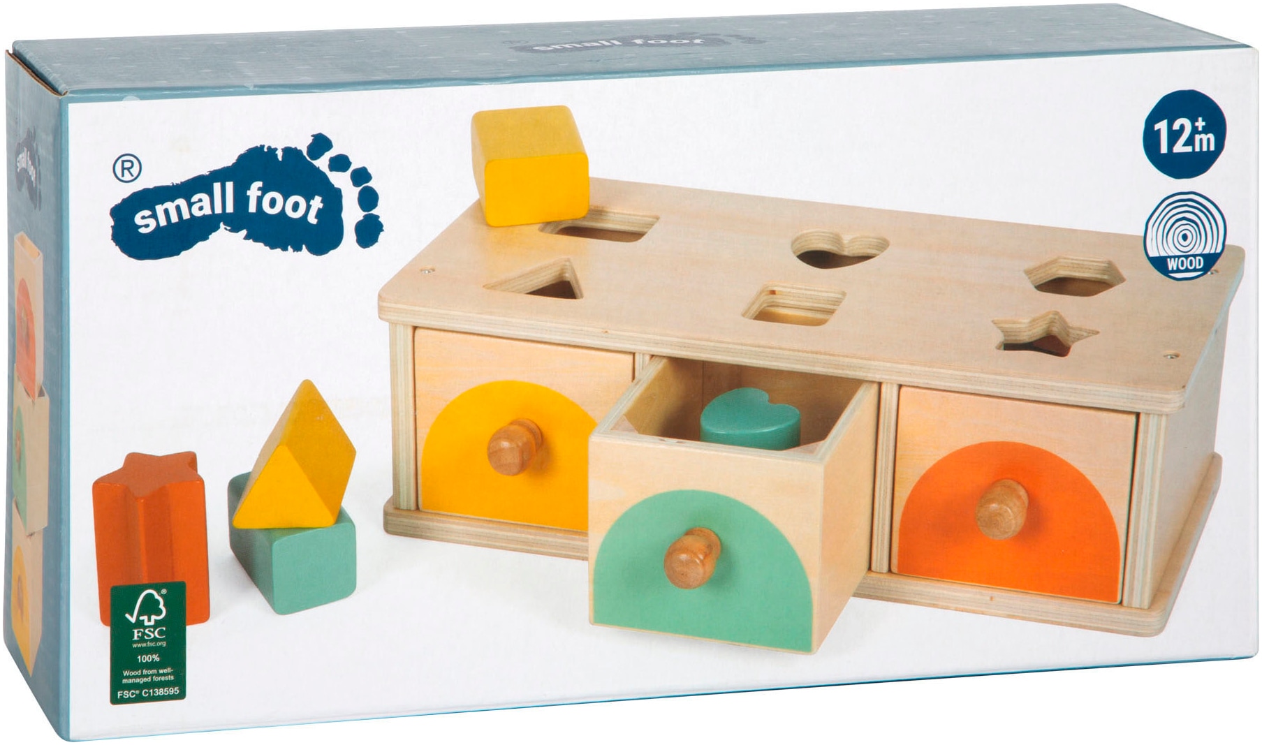 Small Foot Steckspielzeug »Sortierspiel Montessori«