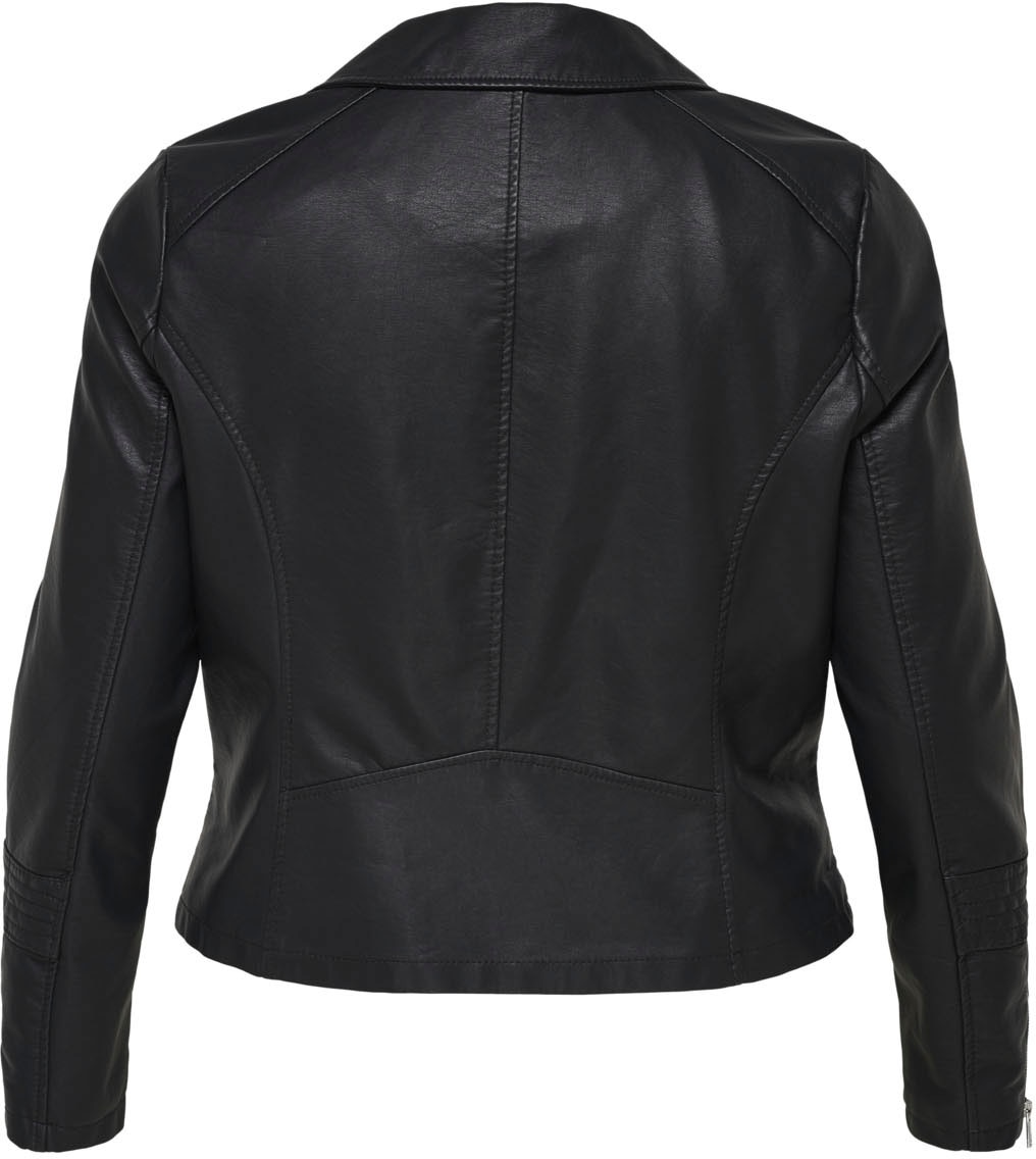 ONLY CARMAKOMA Lederimitatjacke »CAREMMY FAUX LEATHER BIKER«